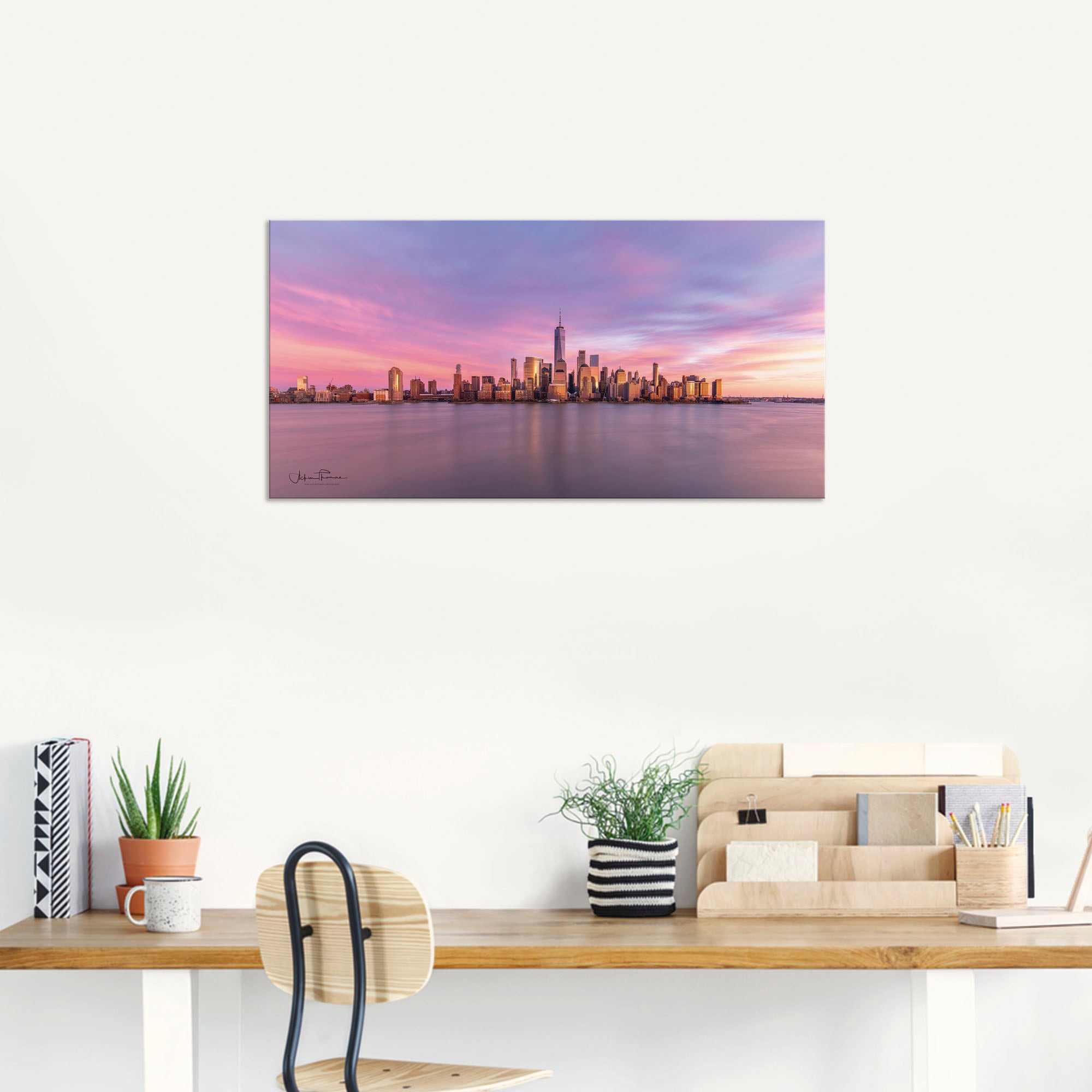 Artland Wandbild »Manhattan Skyline«, New York, (1 St.), als Alubild, Outdo günstig online kaufen