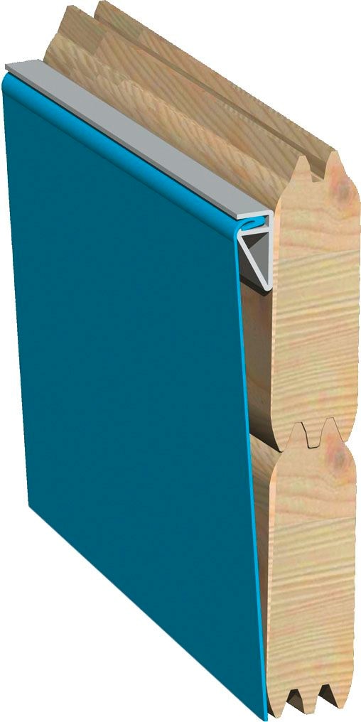 Karibu Achteckpool »Rimini 1X mit Sonnendeck« BxLxH: 480x400x121cm