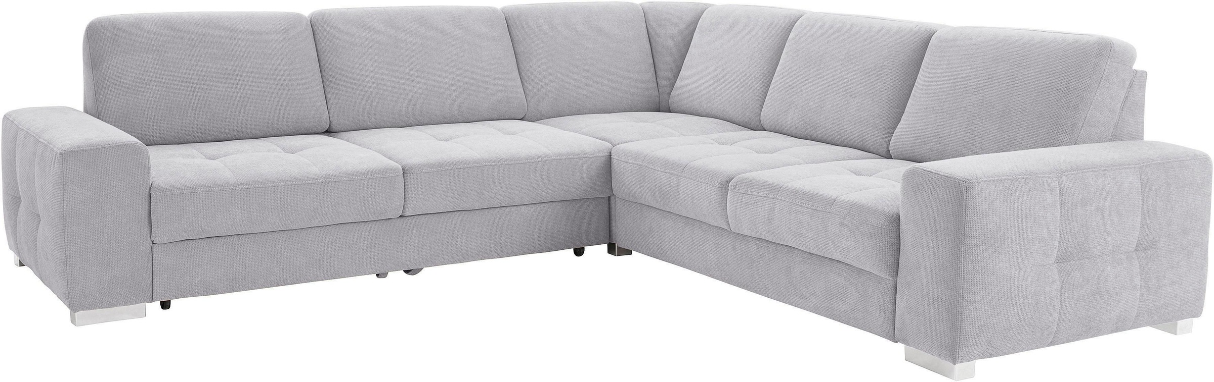 sit&more Ecksofa »Santorini L-Form«, mit Federkern und Sitztiefenverstellun günstig online kaufen