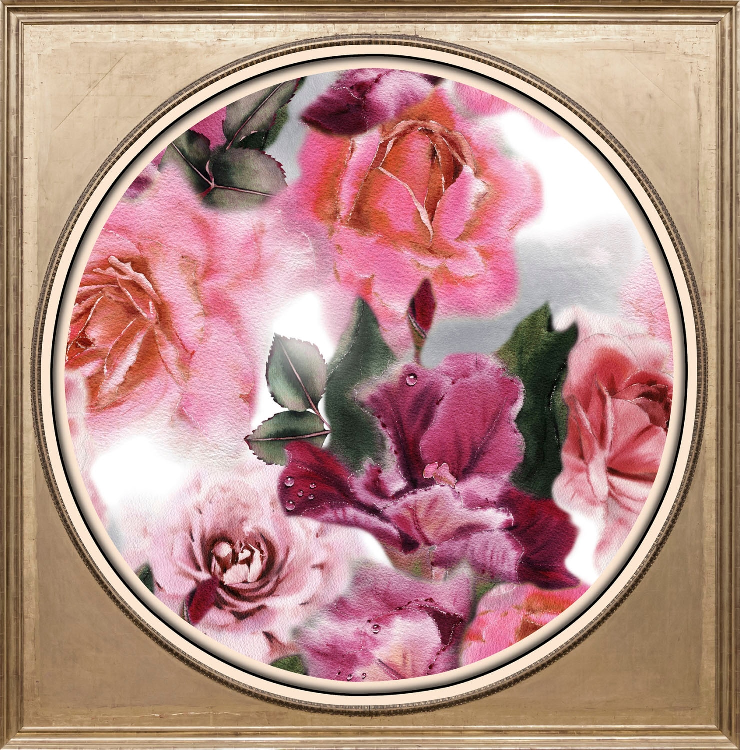 queence Acrylglasbild »Blumen« günstig online kaufen