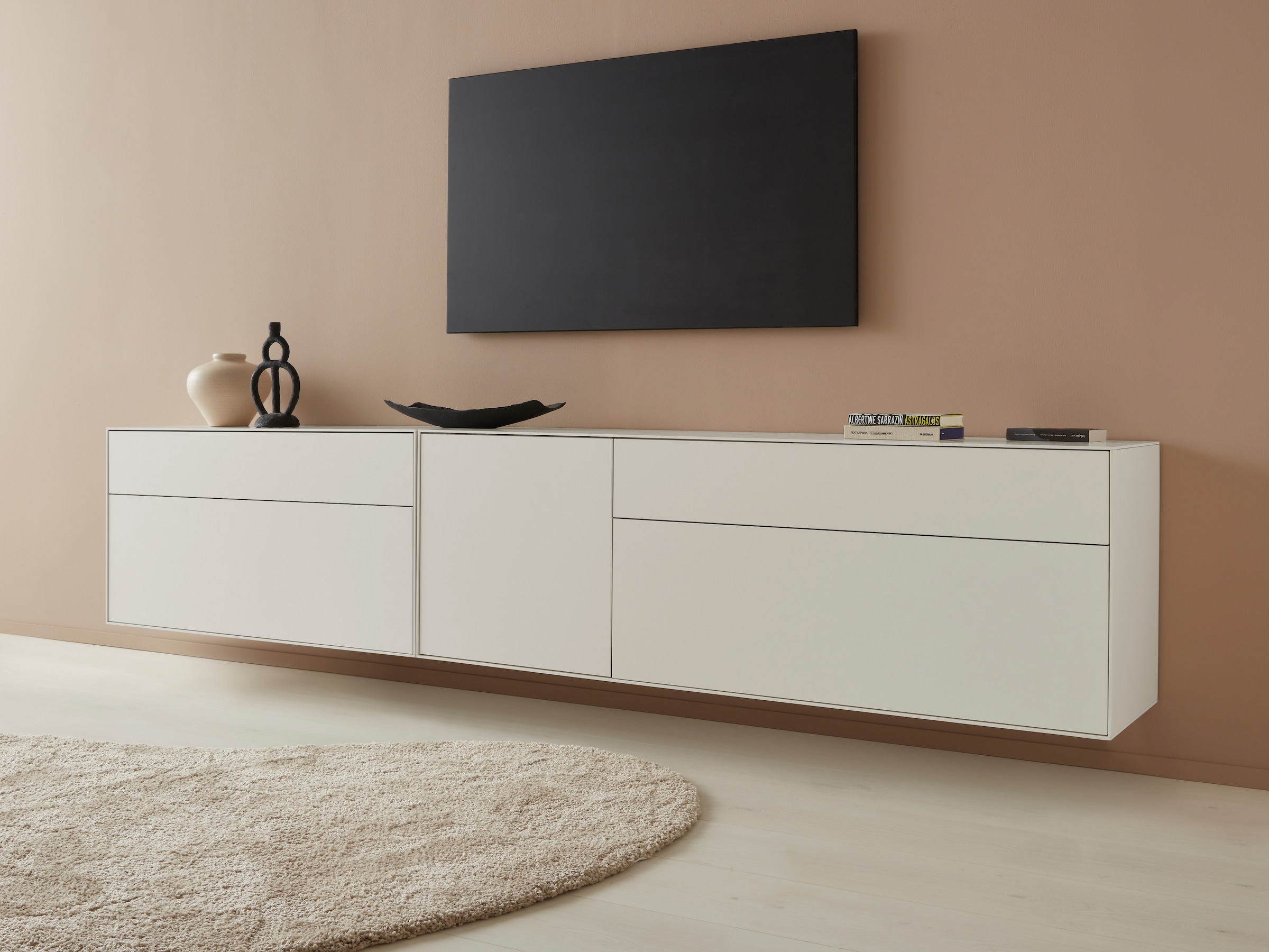 LeGer Home by Lena Gercke Lowboard »Essentials«, (2 St.), Breite: 279cm, MD günstig online kaufen