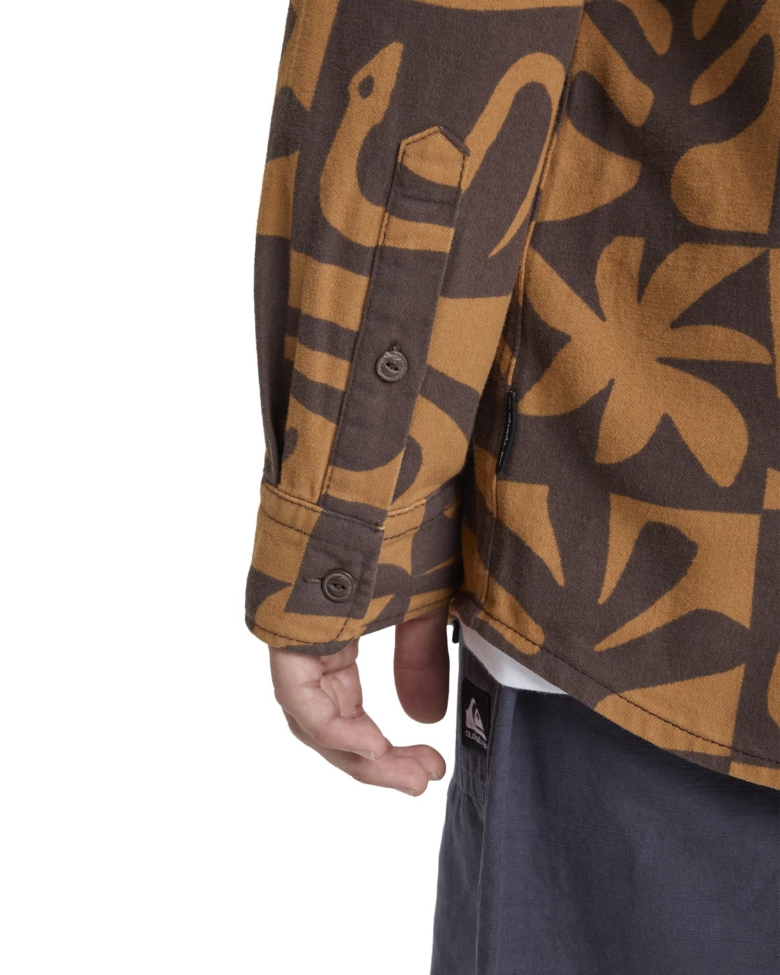 Quiksilver Langarmhemd »Motherfly Printed«