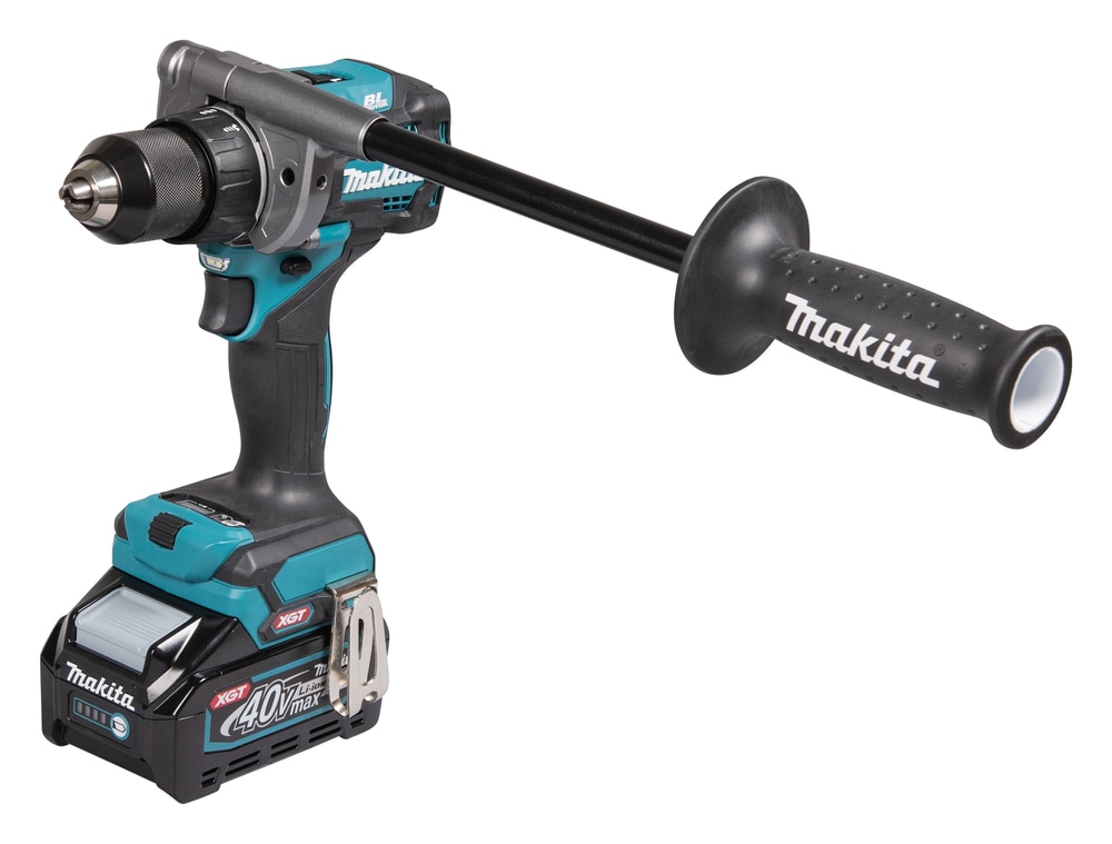 Makita Akku-Bohrschrauber »»DF001GD201««, (XGT, 40V max., 140 Nm, 0-2.600 min-1), Inkl. MAKPAC Größe 3, Schnellladegerät DC40RA und 2x BL4025 Akkus