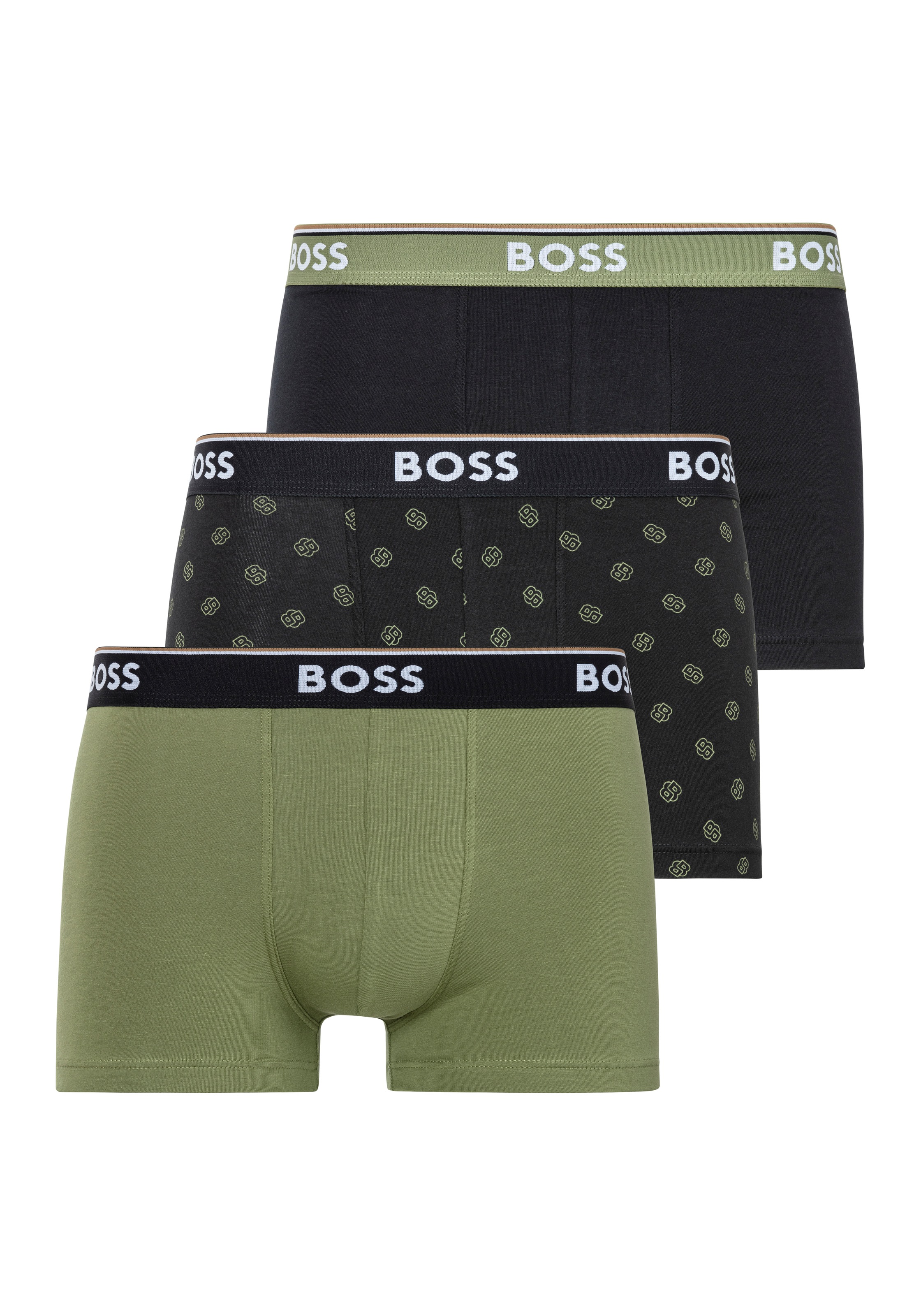 BOSS Trunk »Trunk 3P Power Desig«, (Packung, 3 St., 3er), mit BOSS Schriftzug