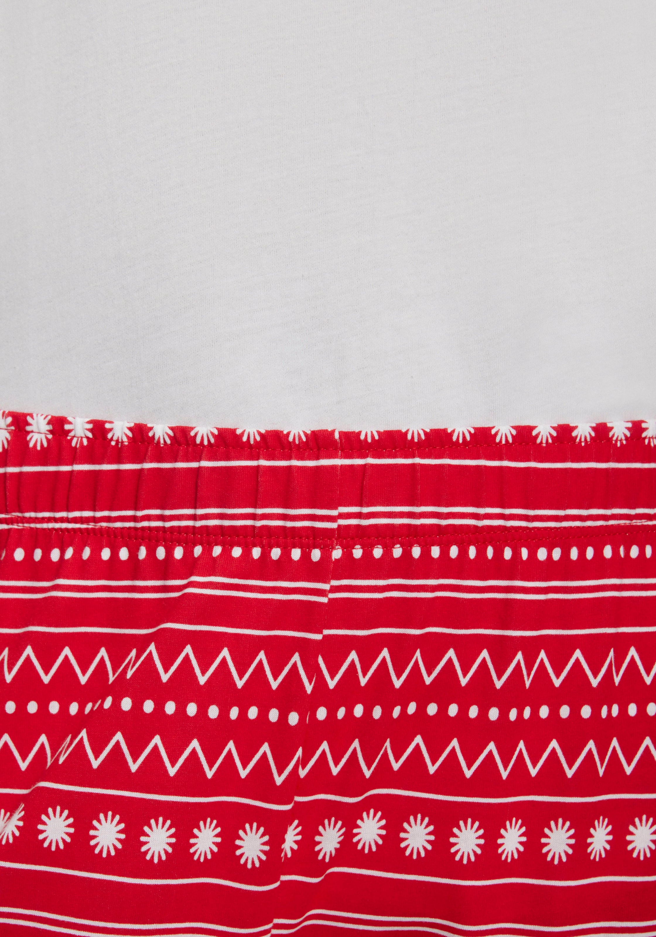 LASCANA Pyjama, (Set, 2 tlg.), mit süßem Dackel-Motiv