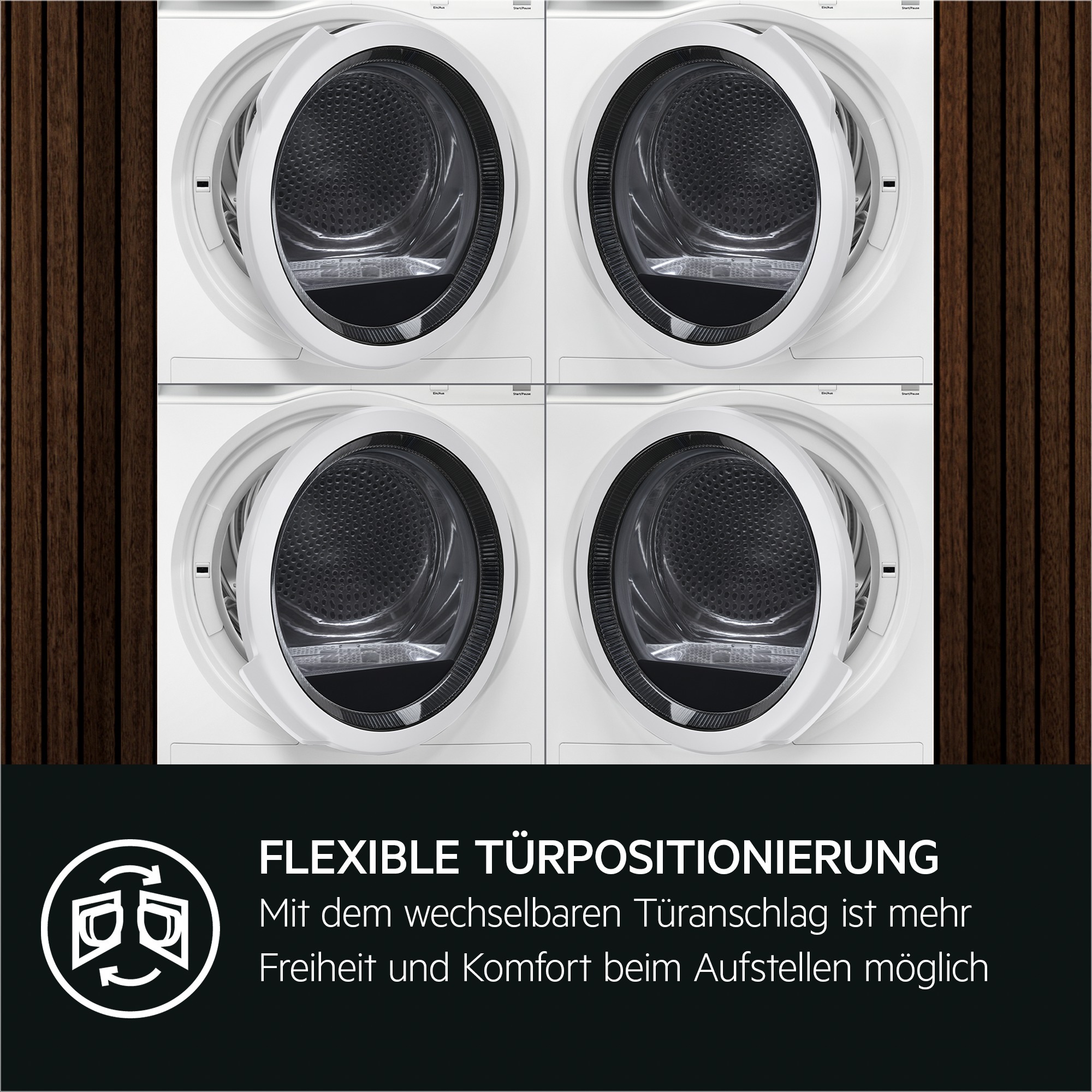 AEG Wärmepumpentrockner »TR9H75680«, 8 kg, ProSense