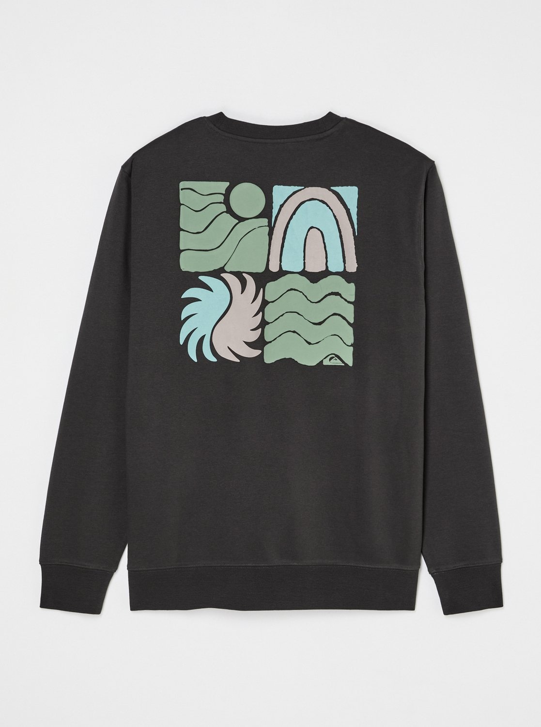 Quiksilver Sweatshirt »VIBES CREW«, aus Baumwolle und Polyester, erhältlich in den Größen S bis XXL

