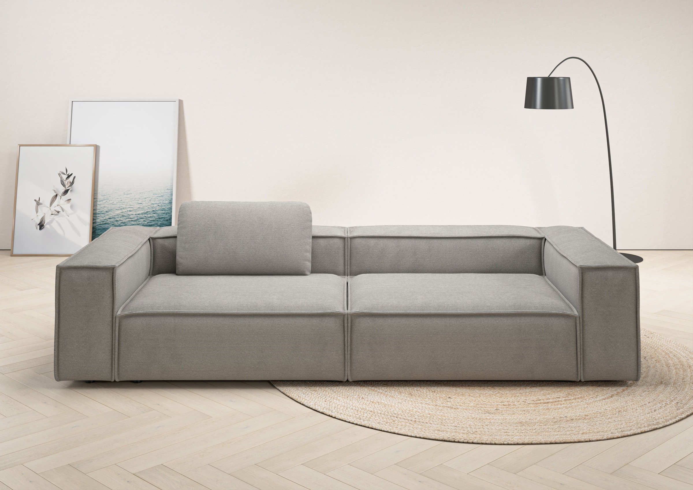 Places of Style 3-Sitzer »Watertown moderner 3-Sitzer«, extra breites Sofa günstig online kaufen