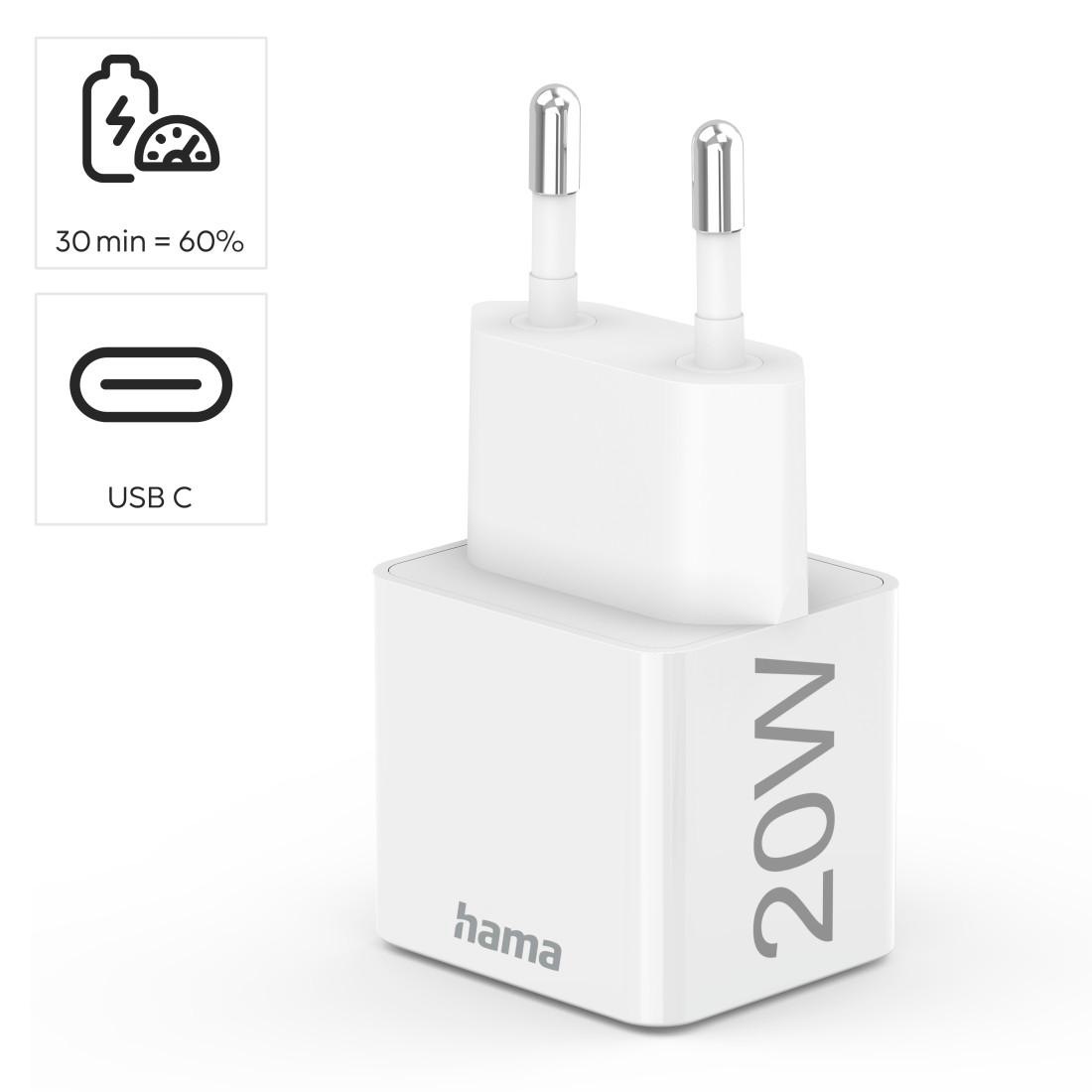 Hama Usb Ladegerät Ladegerät 20 Watt Schnellladegerät Mit Power Delivery U Quick Charge