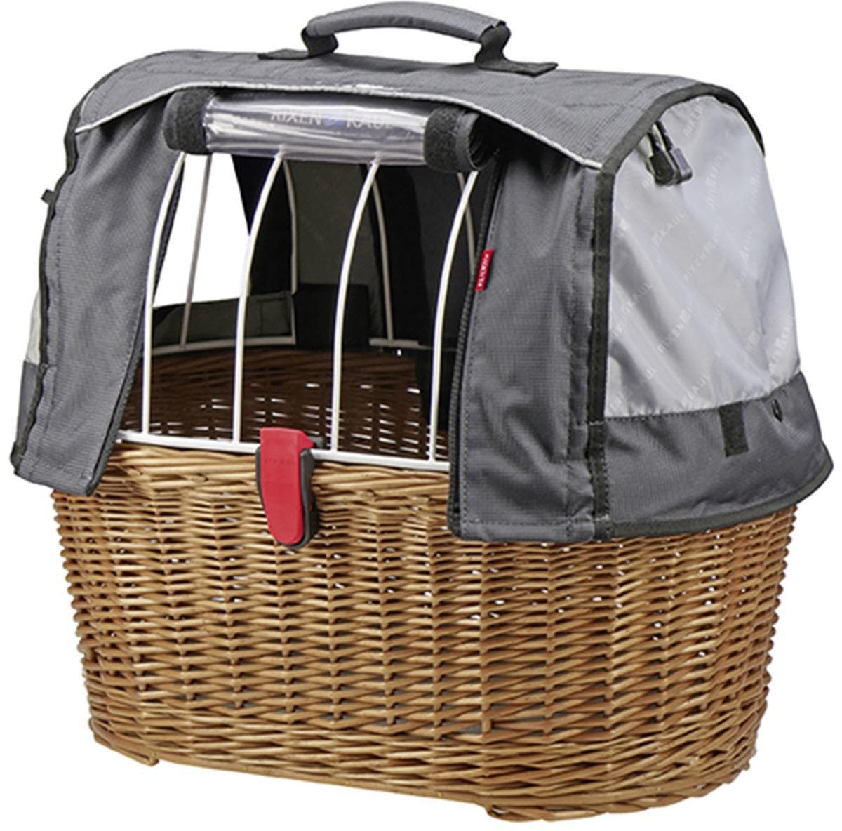 Fahrradkorb „Weidenkorb Doggy Basket“ natur B/H/T: 52 cm x 46 cm x 36 cm