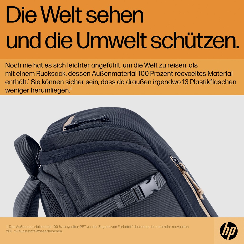 HP Notebook-Rucksack »Travel 25 Liter 15.6 Laptop Backpack«