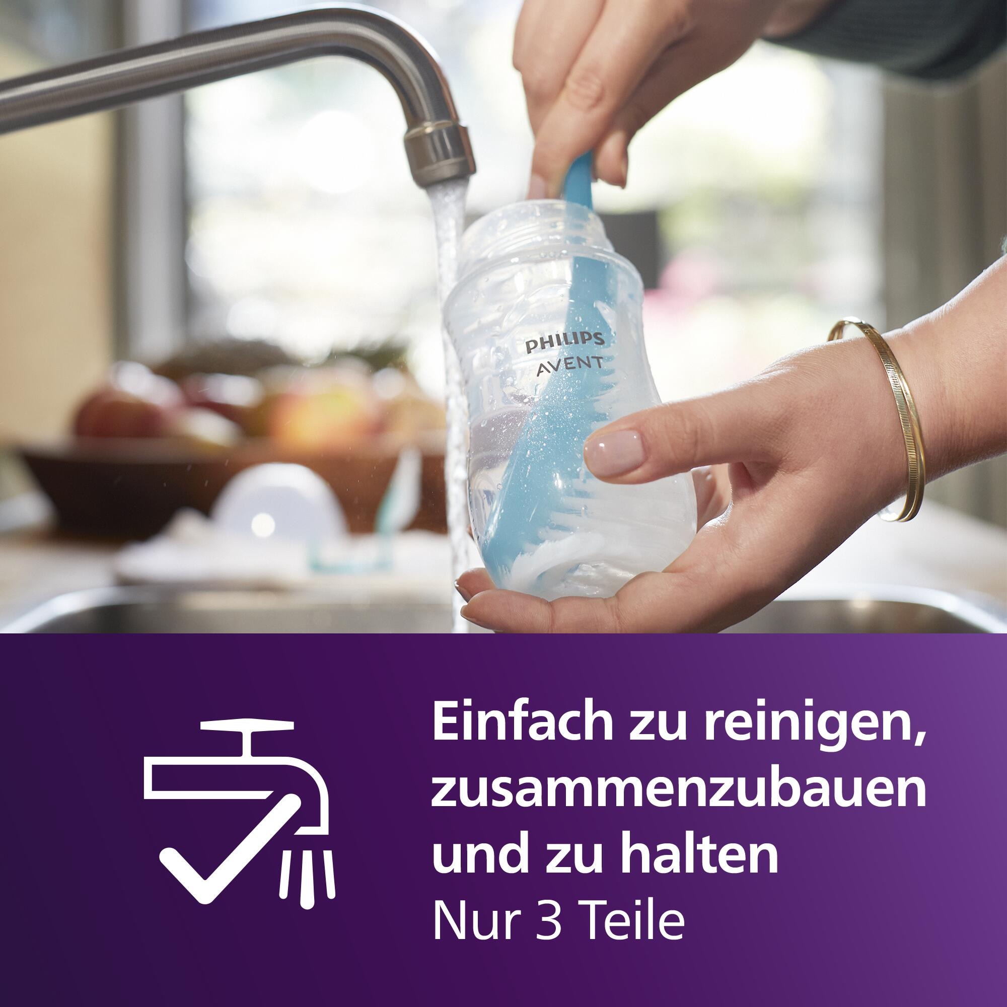 Philips AVENT Babyflasche »Natural Response Babyflasche« 330 ml, ab dem 3. Monat