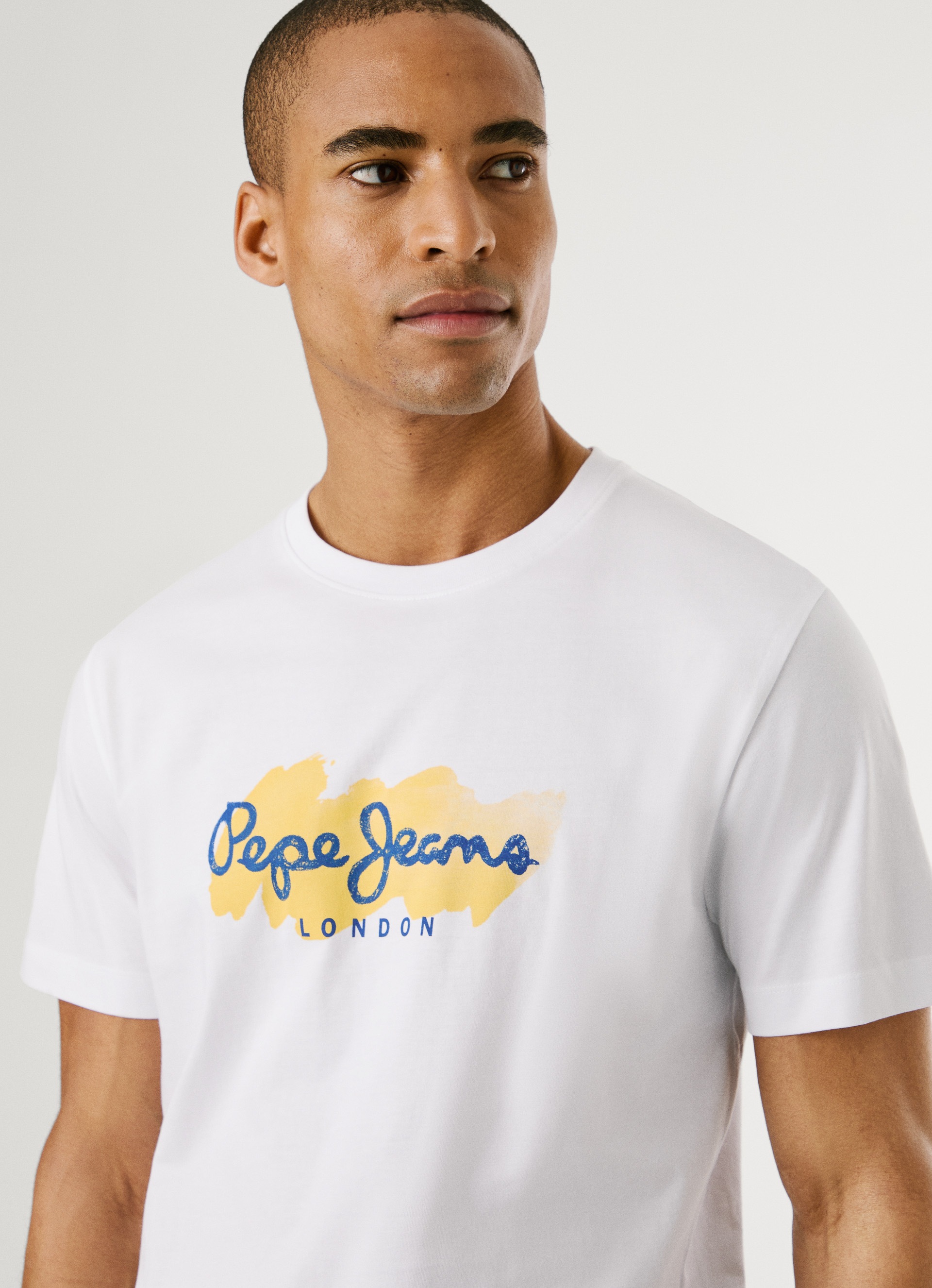 Pepe Jeans T-Shirt »MILTON TEE« mit Logoprint vorn