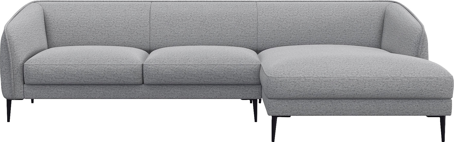 FLEXLUX Ecksofa "Belle Designsofa, L-Form, B/T 288/149 cm", Skandinavisches günstig online kaufen