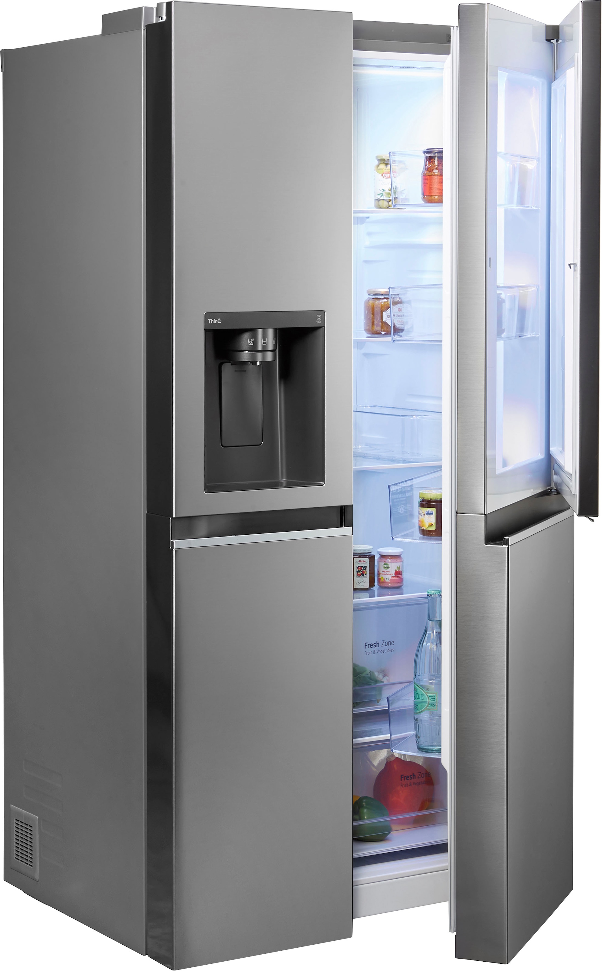 Praktische Side by Side Kühlschränke Raten bestellen online auf