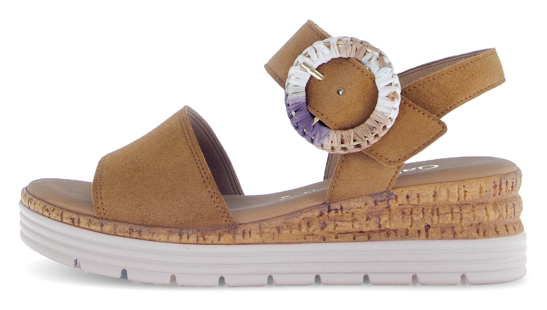 Gabor Keilsandalette »GENUA«  , Sommerschuh, Riemchensandale, Komfortschuh in Weite G (=weit)