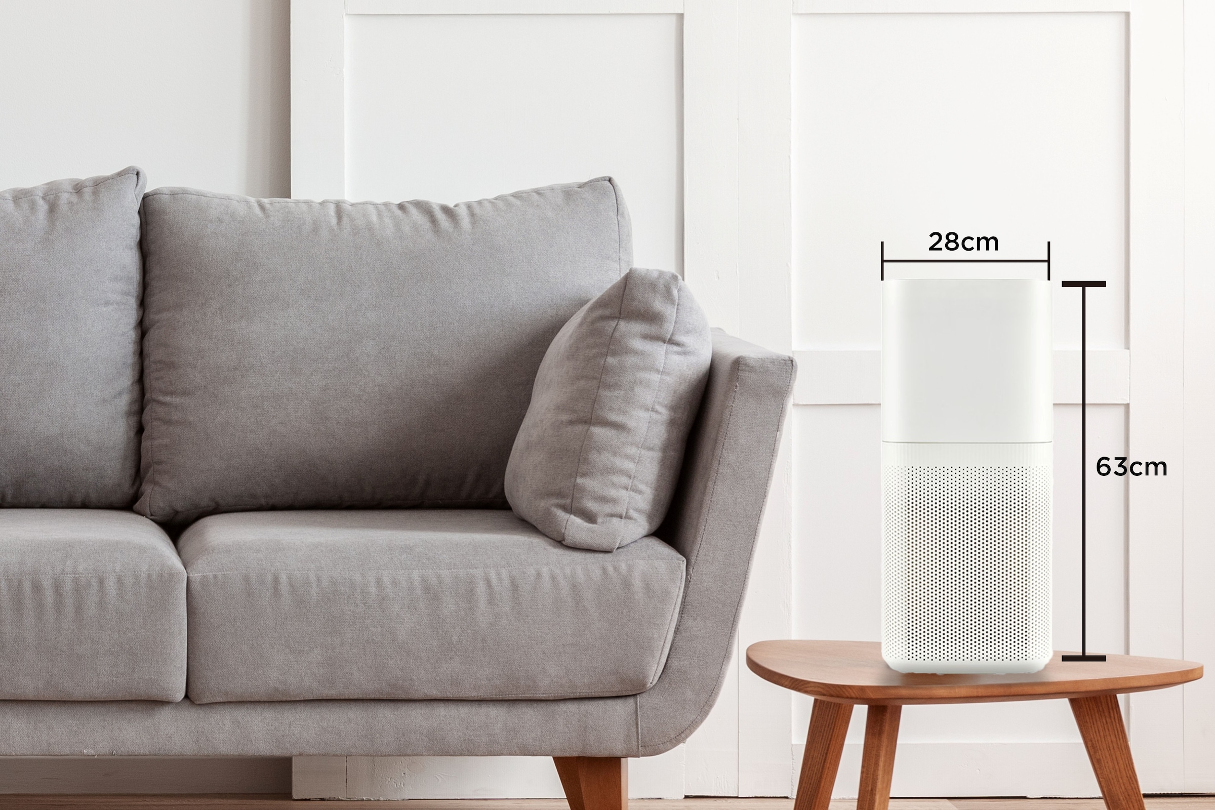 Hanseatic Luftreiniger »»KJ500««, für 143 m² Räume, 45W, Top Filtersystem für Allergiker mit Ionentechnologie