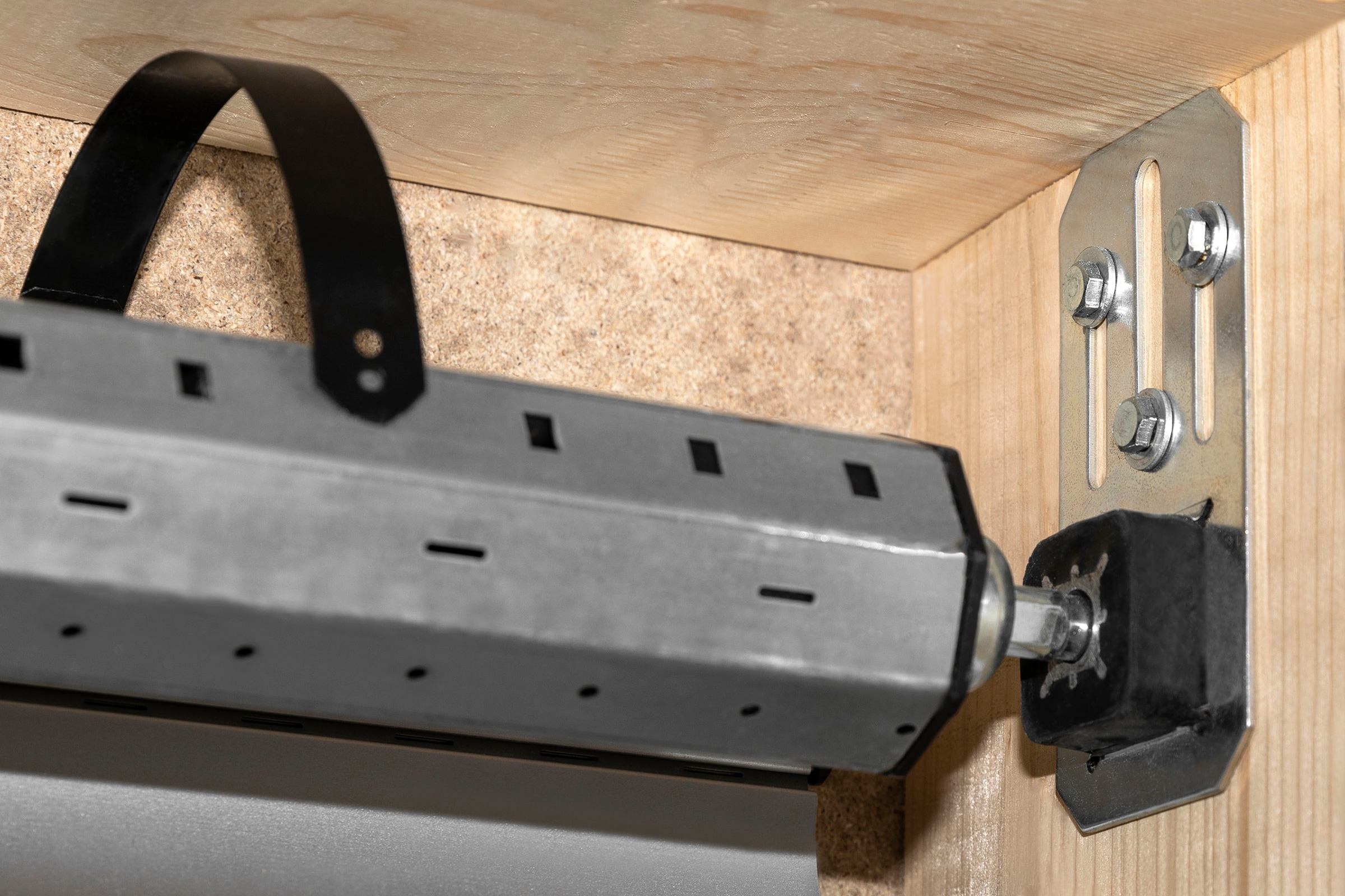 SCHELLENBERG Wandlager »Mini und Maxi System, Leiselauf-Wandlager-Set für Rollläden«, geräuscharmes Lager für motorisierte Rollläden