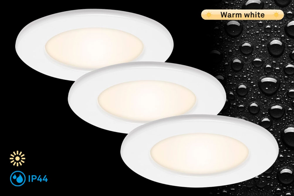 Briloner Leuchten LED Einbauleuchte »THIN«, Schutzart IP44, LED fest verbau günstig online kaufen