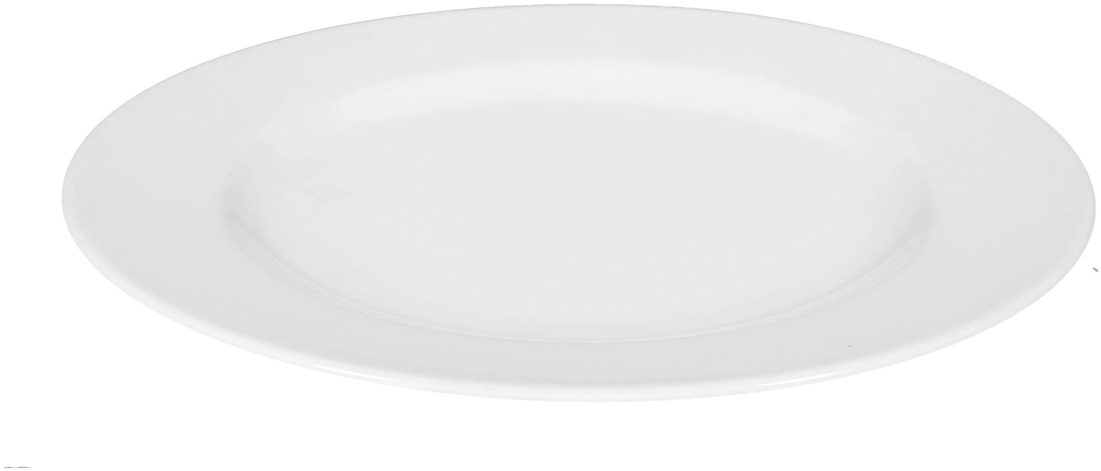 Seltmann Weiden Kombiservice »Geschirr-Set, 42 Teile, Rondo/Liane Weiß«, (Set, 42 tlg., je6x Frühstücks-,Speise-,Suppenteller,Dessertschale,Kaffeetasse,Becher), Geschirr, Service, Made in Germany, 42 Teile, für 6 Personen