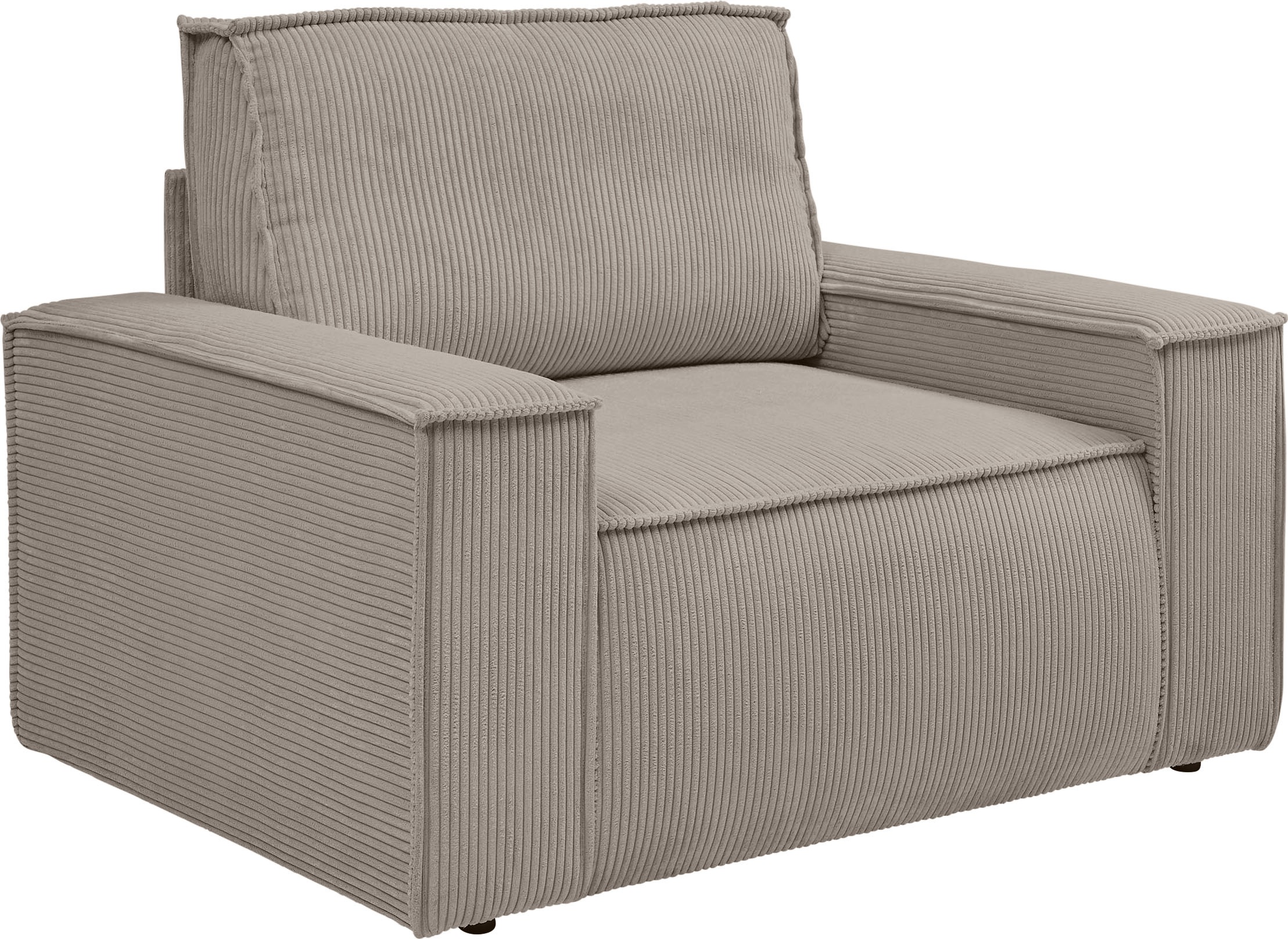 Home affaire Sessel »SHERWOOD, Love-Seat in 3 Stoffarten verfügbar«, passend zur Polster-Serie SHERWOOD
