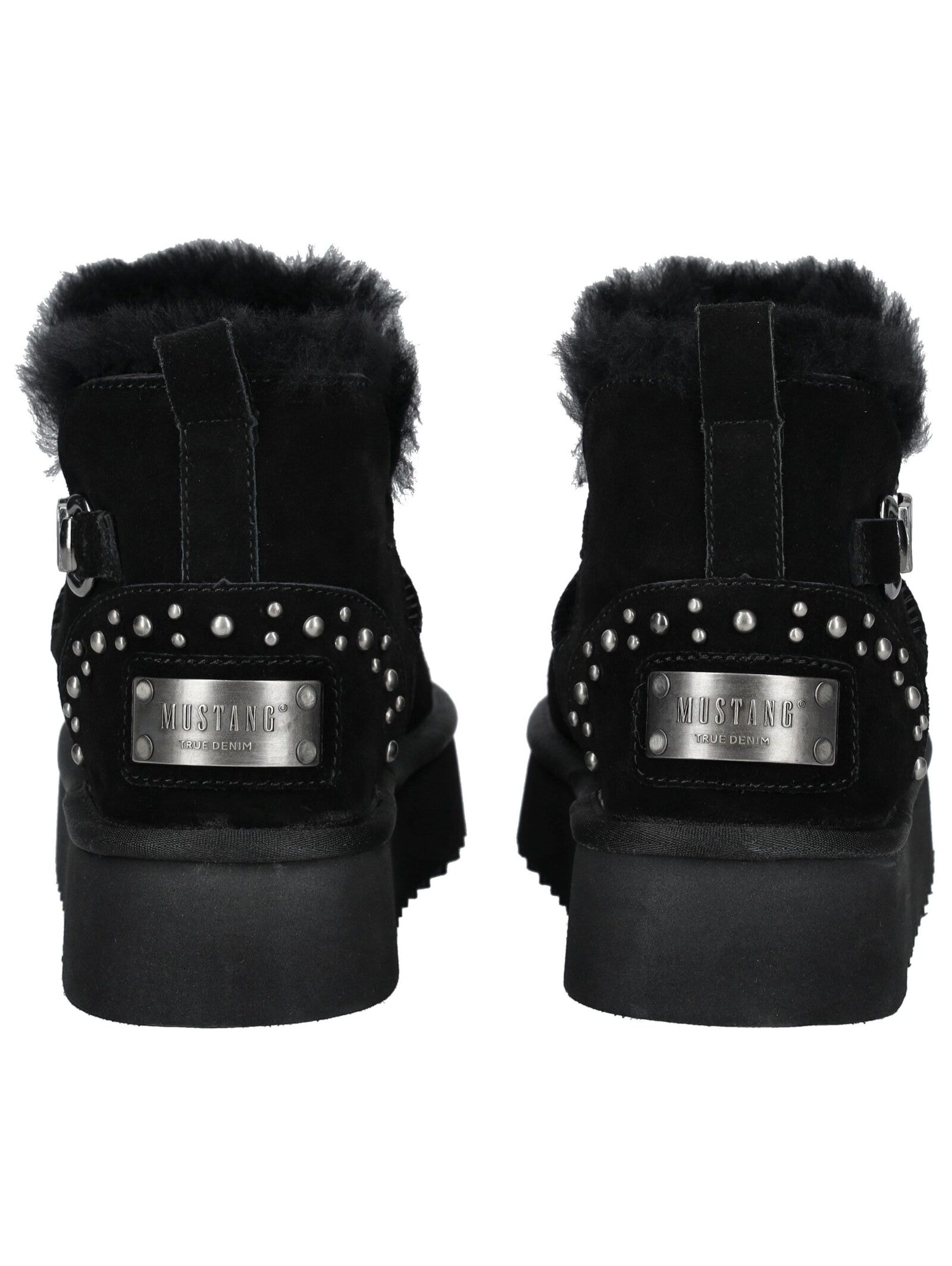 Mustang Shoes Plateaustiefelette »Mustang Shoes Stiefelette Veloursleder«