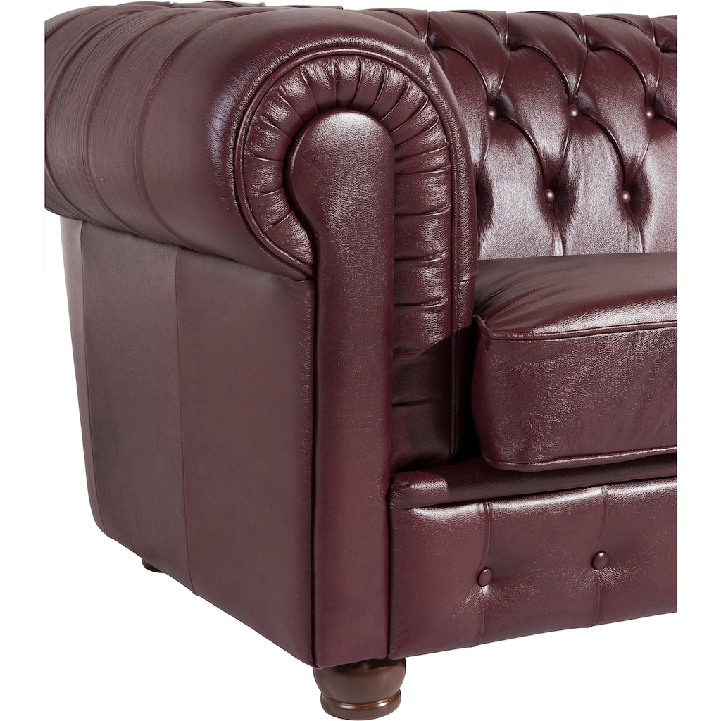 Max Winzer® Chesterfield-Sofa »Bristol«, mit edler Knopfheftung, Breite 172 cm