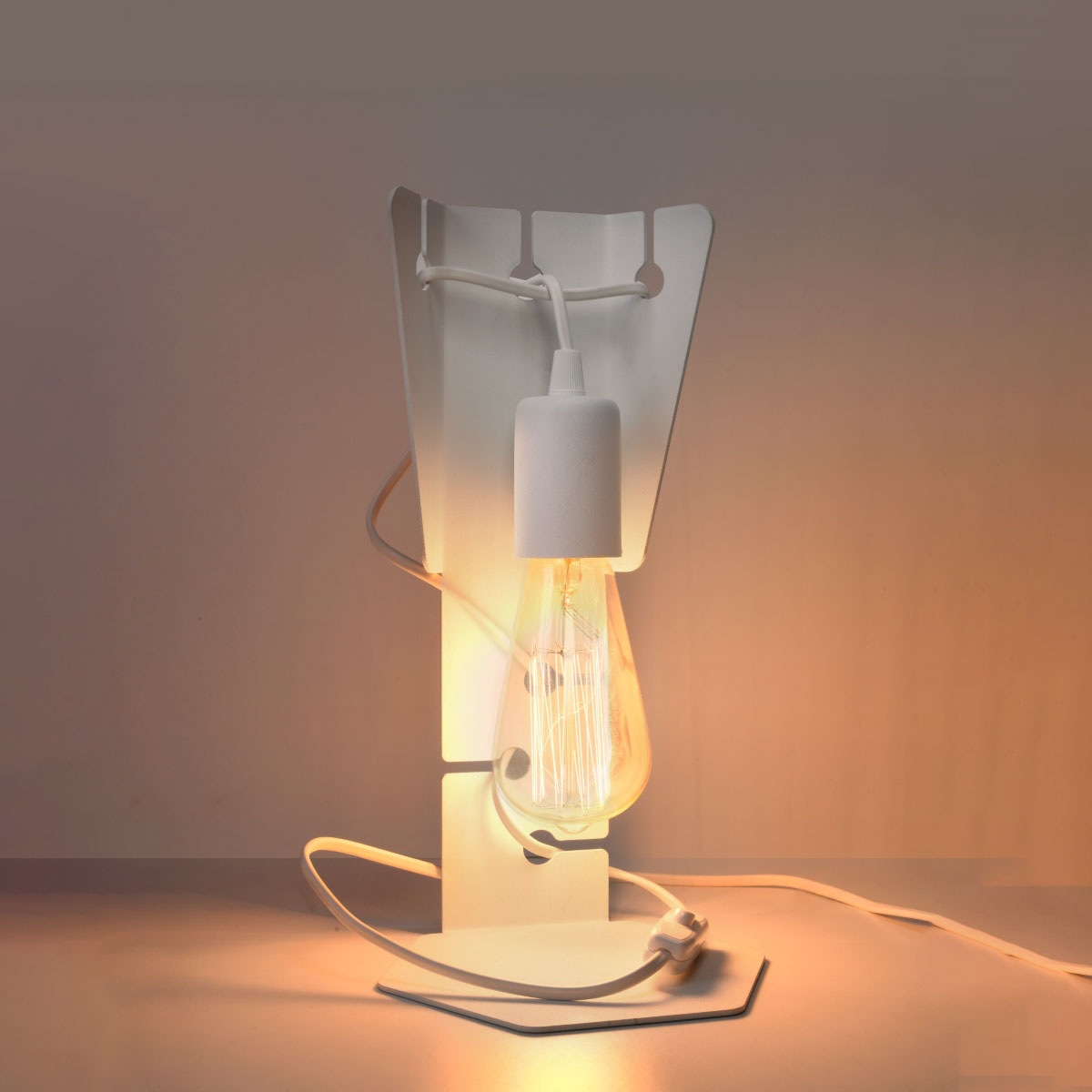 SOLLUX lighting Tischleuchte »ARBY«, 1 flammig, Leuchtmittel E27   ohne Leu günstig online kaufen