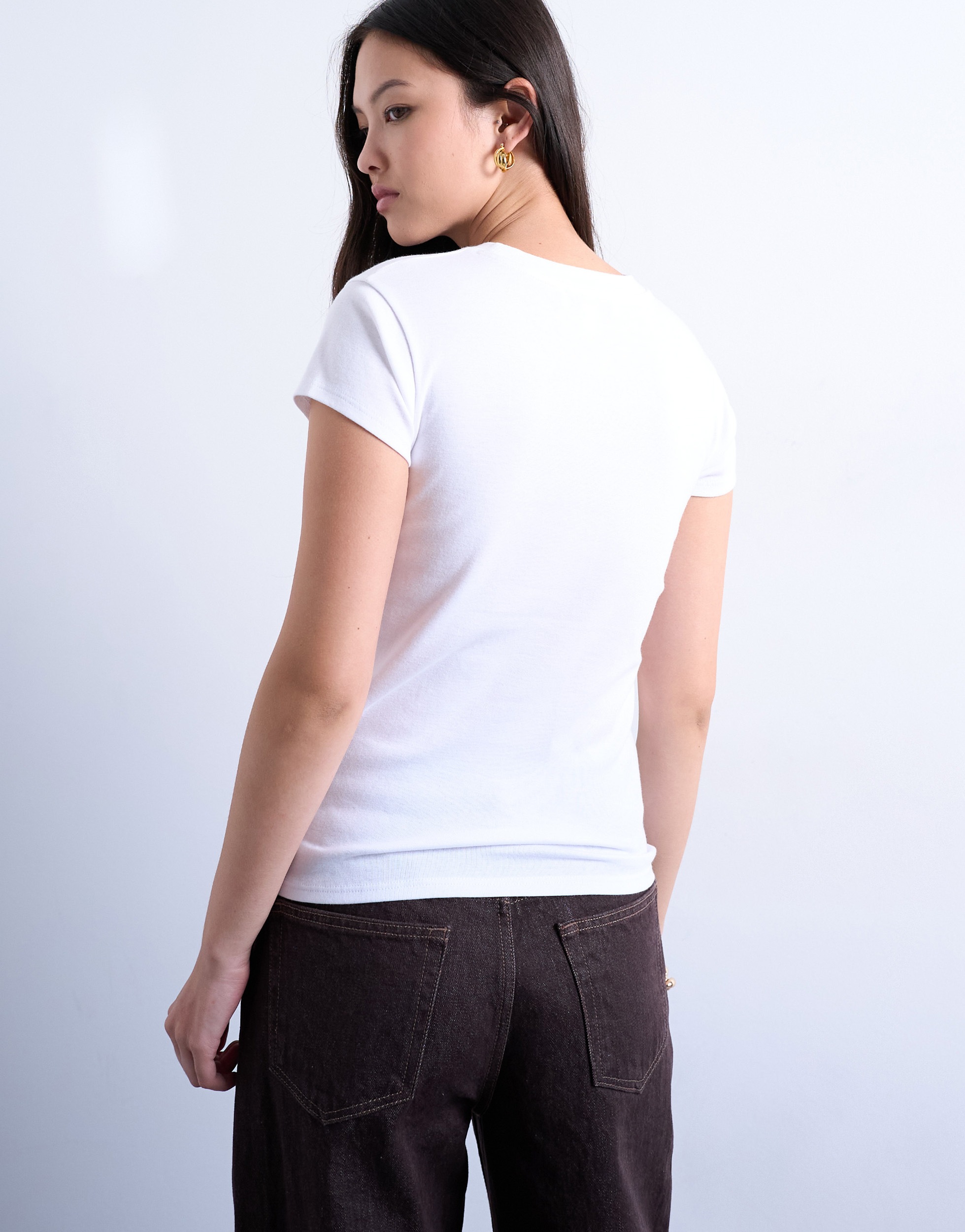 TOPSHOP Rundhalsshirt »TSEVERYDAY SS TOP JRS NOOS« Baumwolle, regular fit