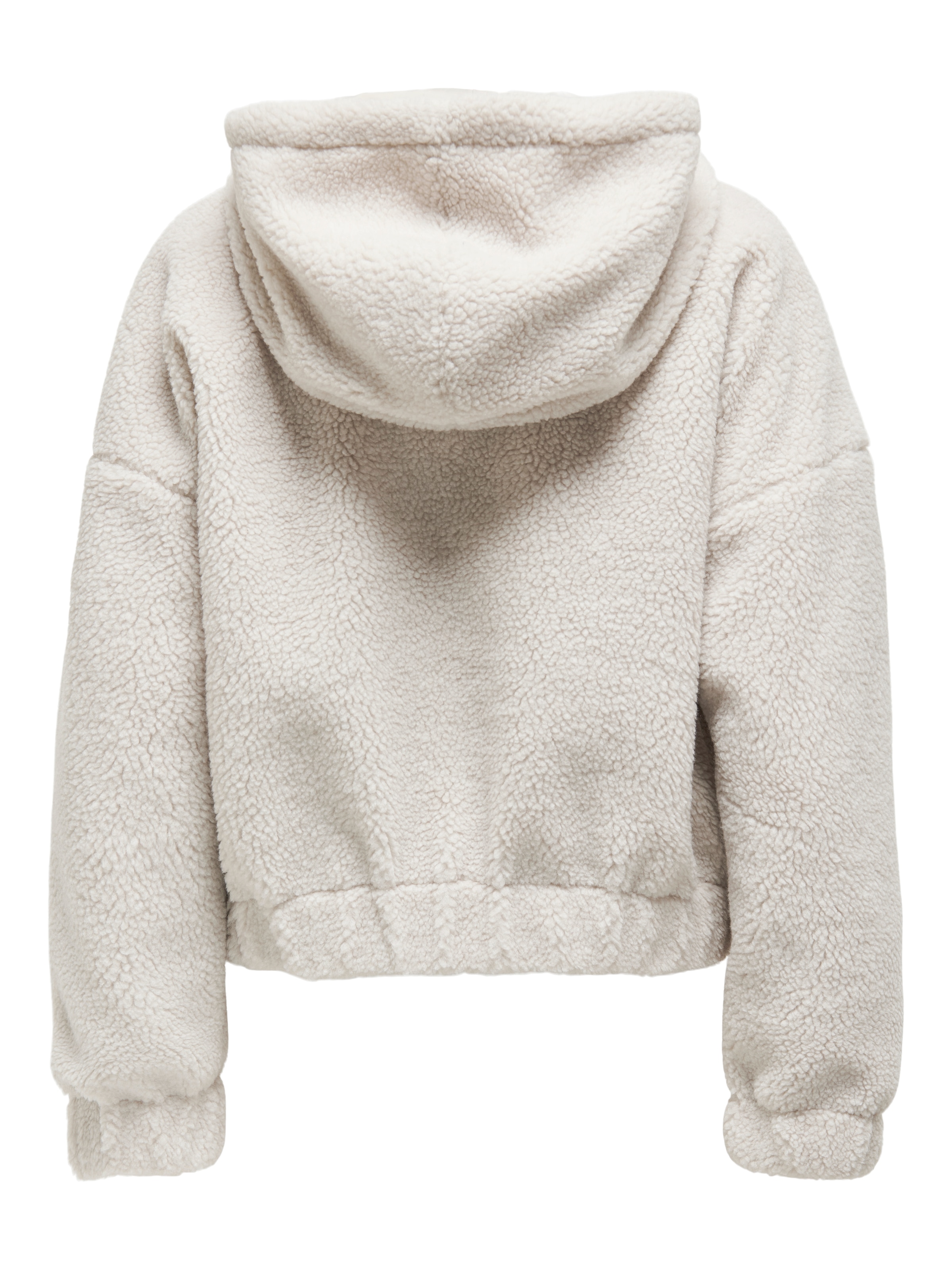 ONLY Kapuzenplüschjacke »ONLTANJA TEDDY HOOD JACKET OTW NOOS« mit Kapuze Kunstfaser,