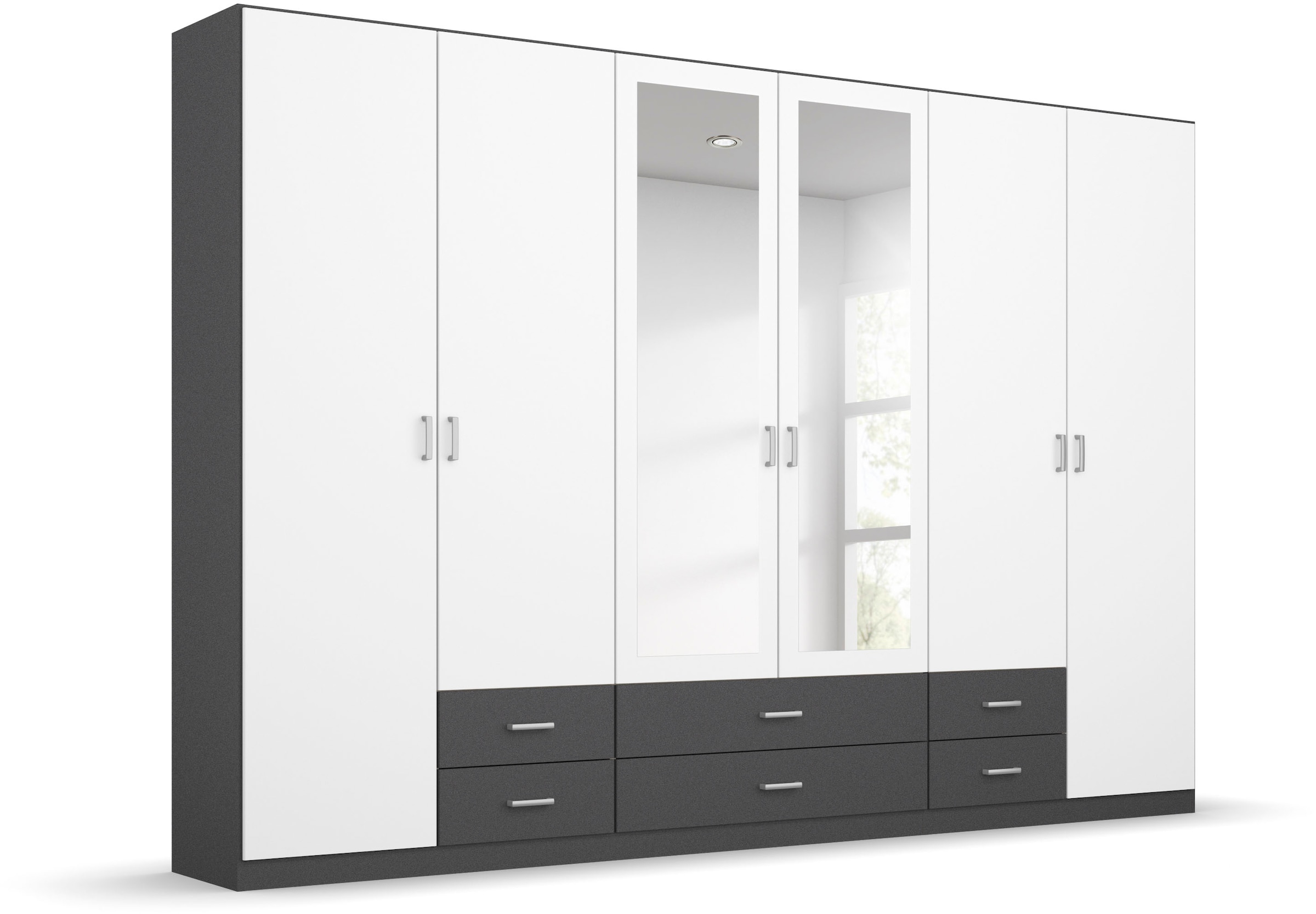 rauch Kleiderschrank "Schrank Garderobe Ankleide GAMMA Breiten 91/136/181/2 günstig online kaufen