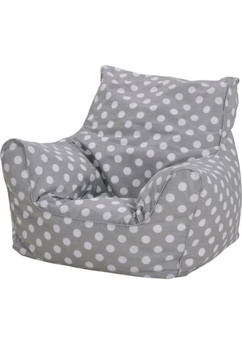Sitzsack »Dots, Grey«, für Kinder; Made in Europe