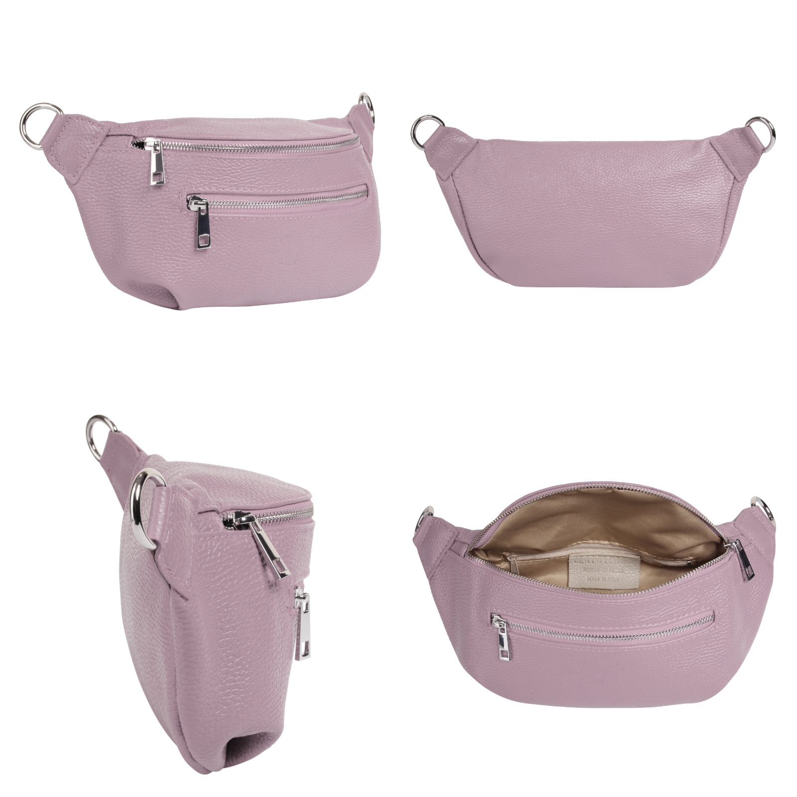 Samantha Look Gürteltasche, echt Leder, Made in Italy