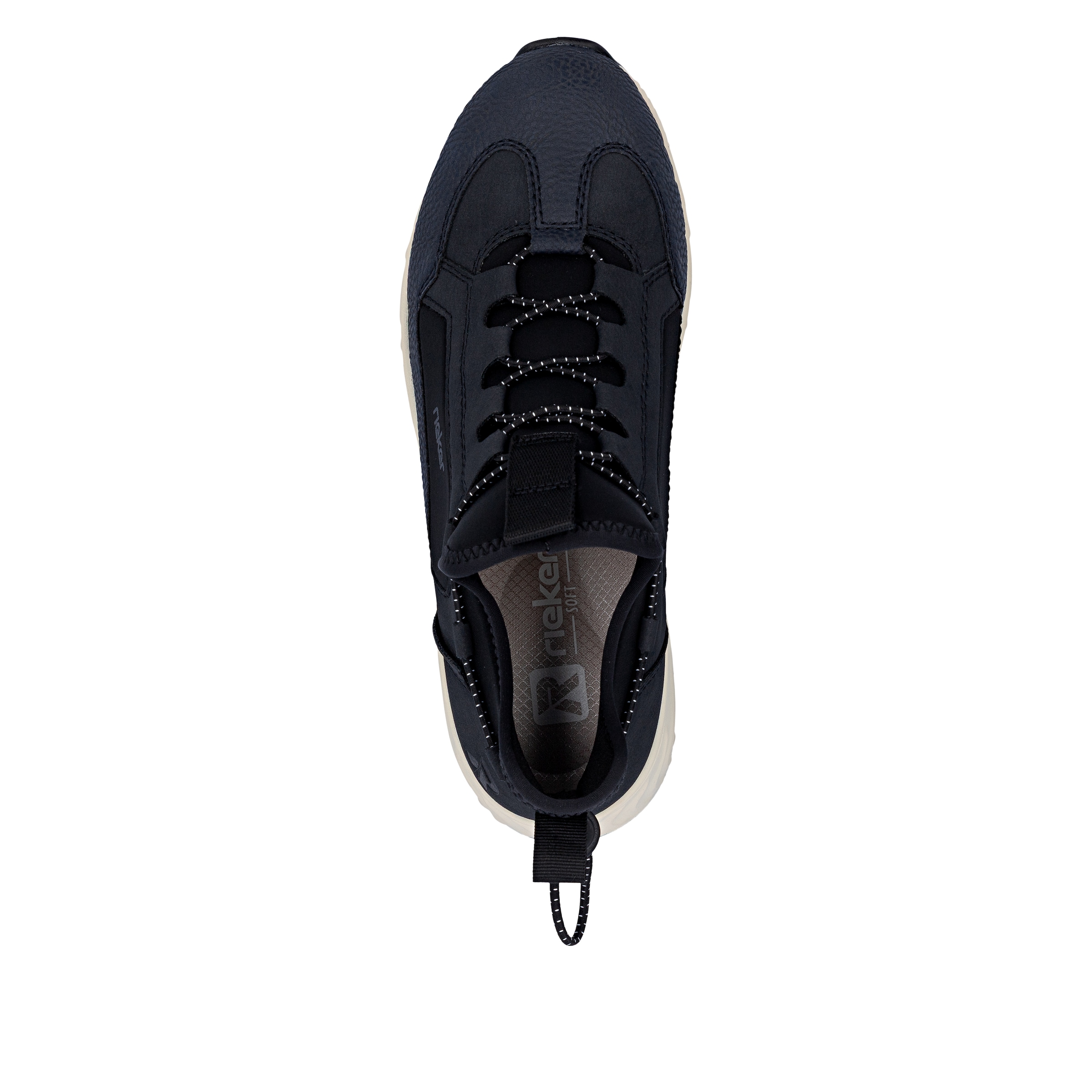 Rieker Slip-On Sneaker  Freizeitschuh, Schlupfboots, High-Top-Sneaker, Slip-On mit Gummizug