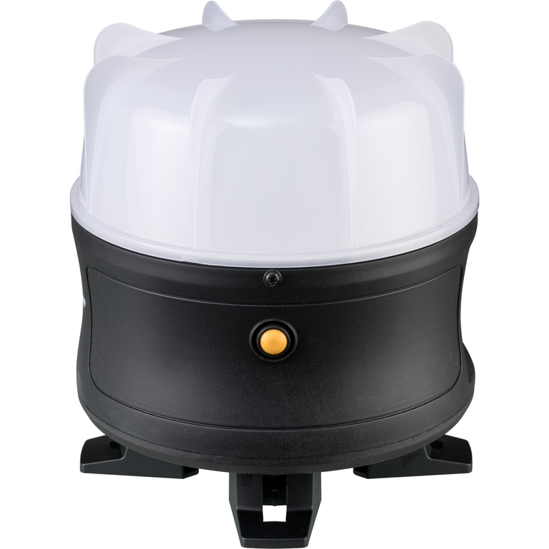 BRENNENSTUHL LED Baustrahler »Mobiler 360° LED Akku Strahler« LED-Modul Leuchtdauer 12h schwarz Lieferumfang: 1x Mobiler LED Strahler 360° mit 30 W...