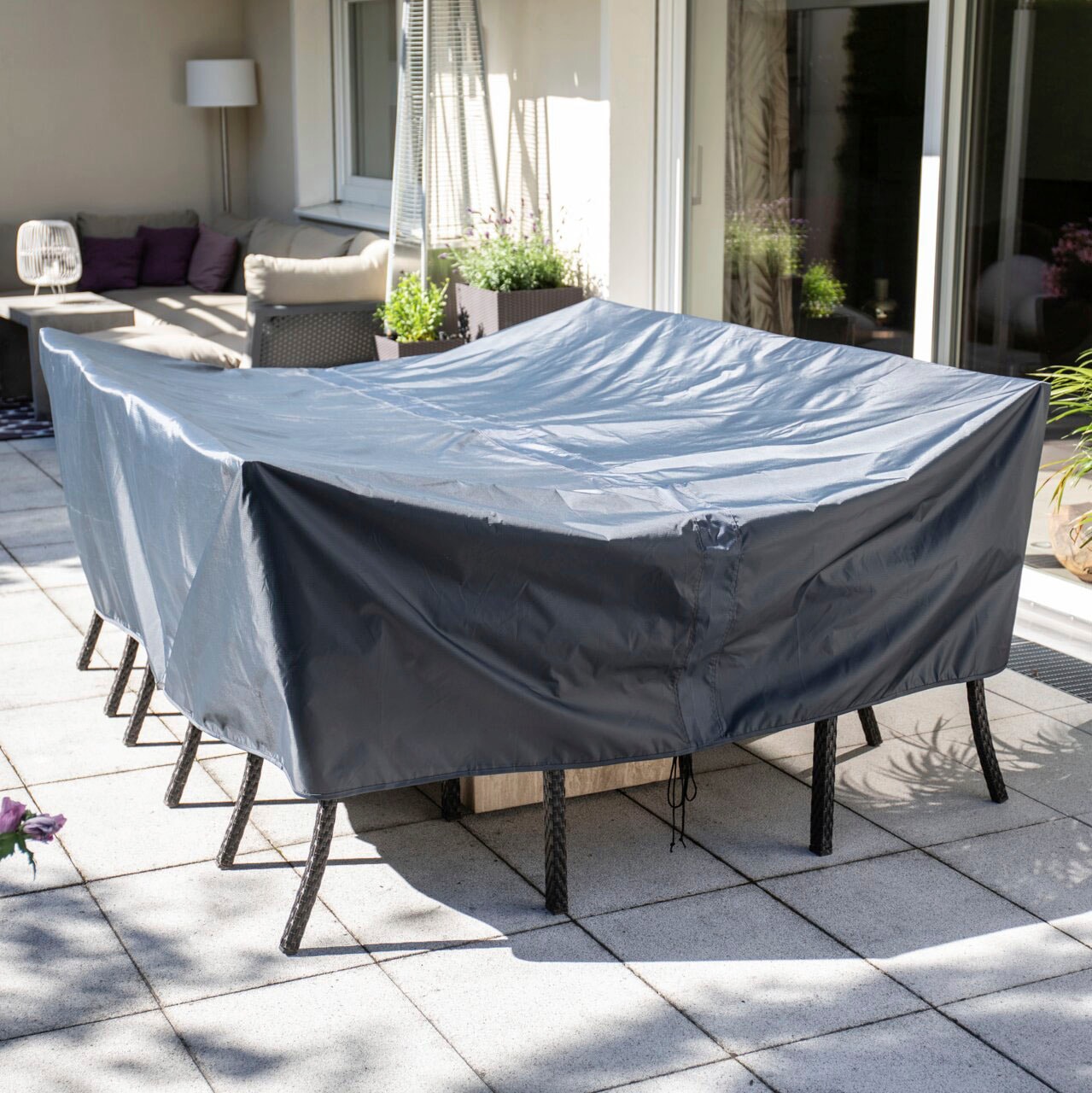 Windhager Schutzplane »Premium RIPSTOP«, LxB: 4x3 m, einsetzbar als Unterlage, Zeltplane oder Tarp