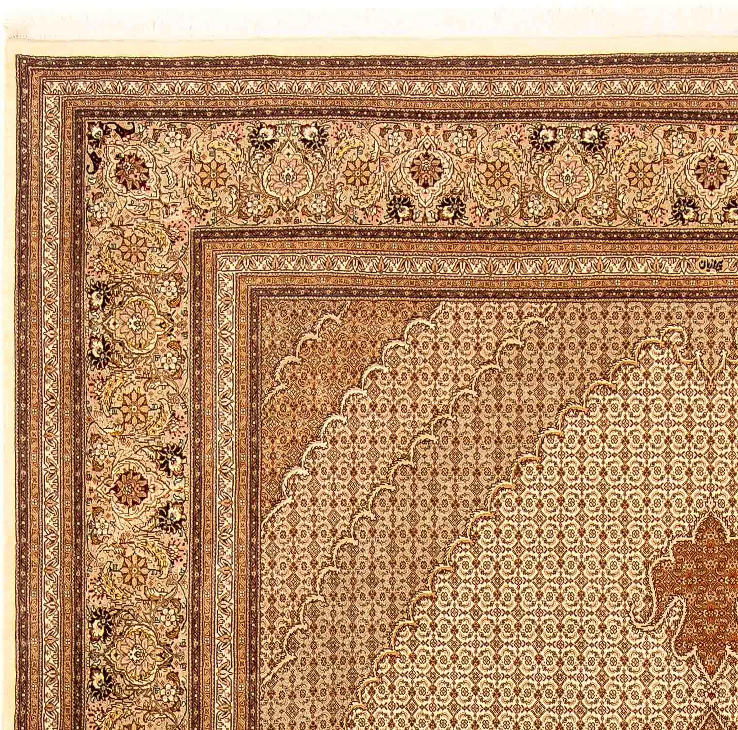 morgenland Orientteppich »Perser - Täbriz - 361 x 249 cm - hellbraun«, rech günstig online kaufen