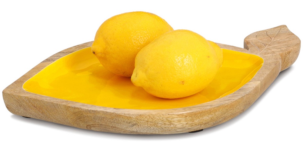 Zeller Present Servierschale »Obstschale "Lemon", Mangoholz« aus Massivholz günstig online kaufen