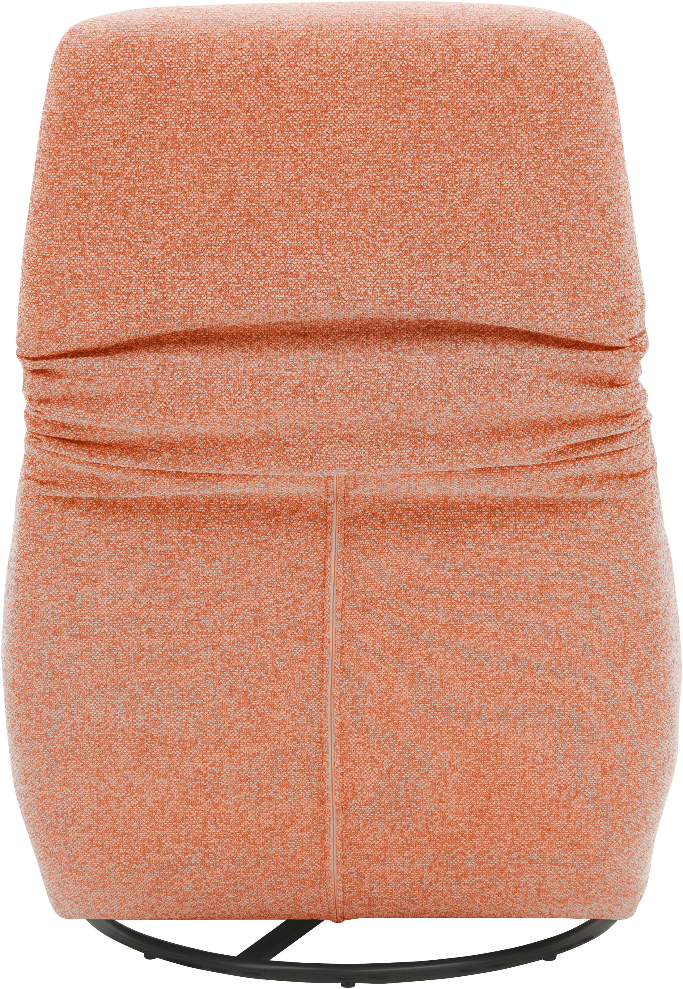 DOMO collection Sessel »Sonner, wahlweise mit Swivelfunktion«, Um 360 Grad drehbar, Rücken aufstellbar, Drehsessel