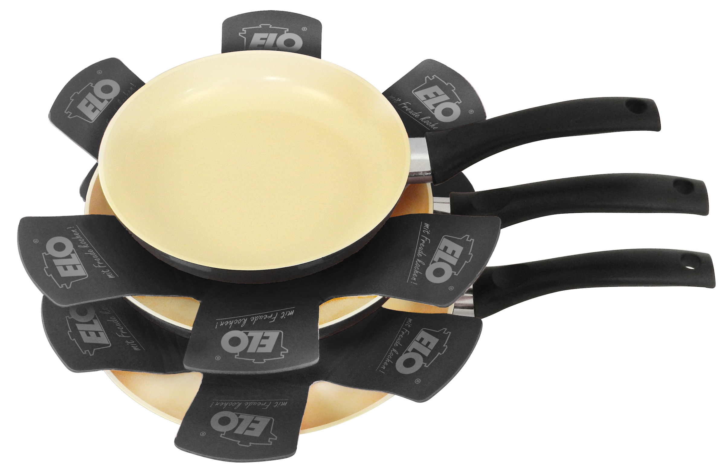 Elo Topf-Set »Citrin 13-teilig«, Edelstahl 18/10, (Set, 13 tlg.), Induktion