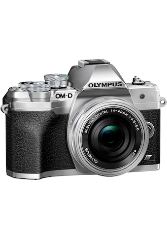 Olympus Systemkamera »E-M10 Mark IV«, M.Zuiko Digital ED 14‑42mm F3,5-5,6 EZ Pancake,... kaufen