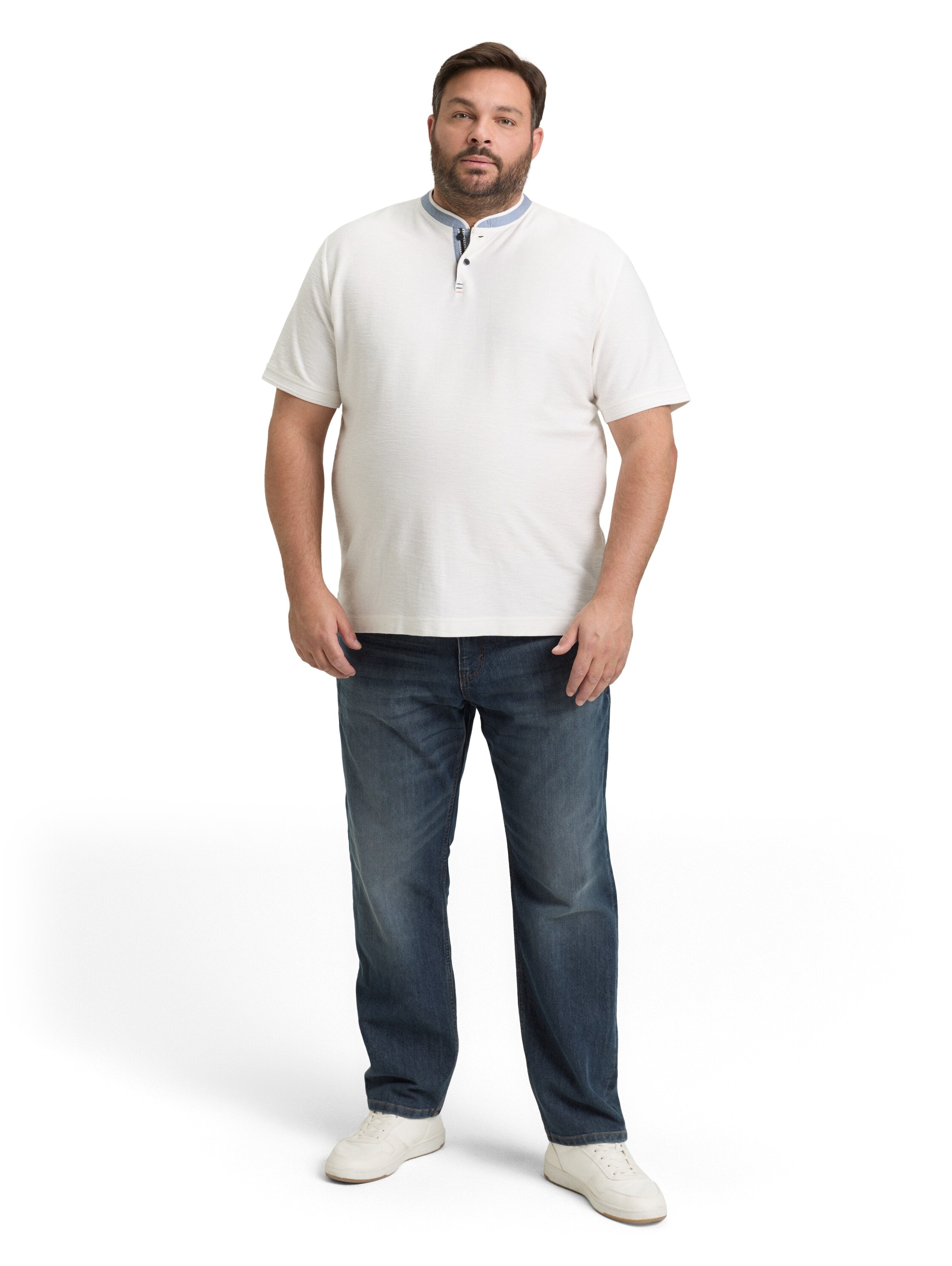 TOM TAILOR PLUS 5-Pocket-Jeans mit Stretch / Große Größen
