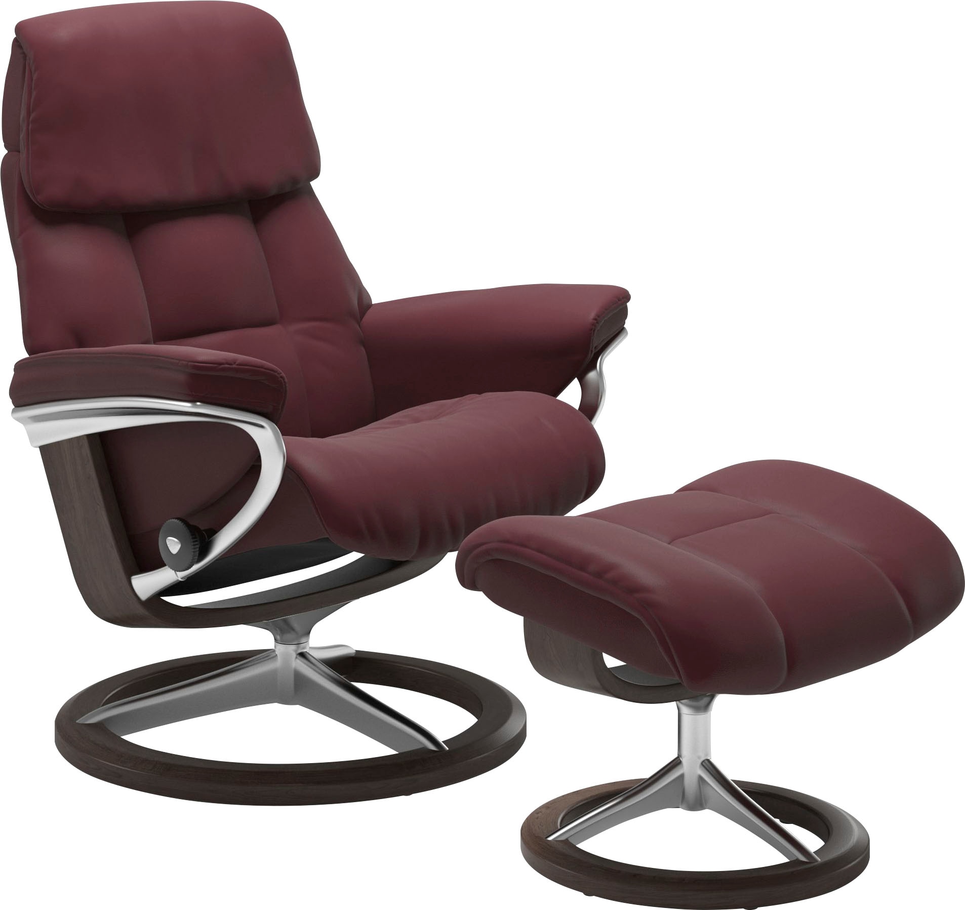 Stressless® Relaxsessel »Ruby« Set, Relaxsessel mit Hocker, mit Signature B günstig online kaufen