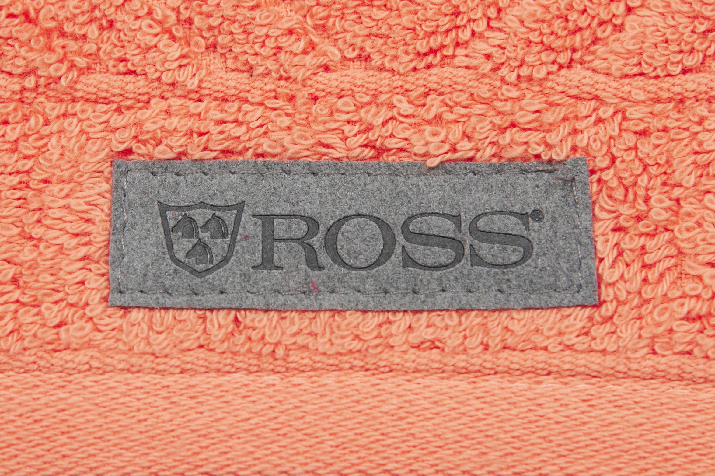 ROSS Handtuch mit schnell und (2 »Smart«, bequem Uni-Rippe bestellen St.), Velourslabel