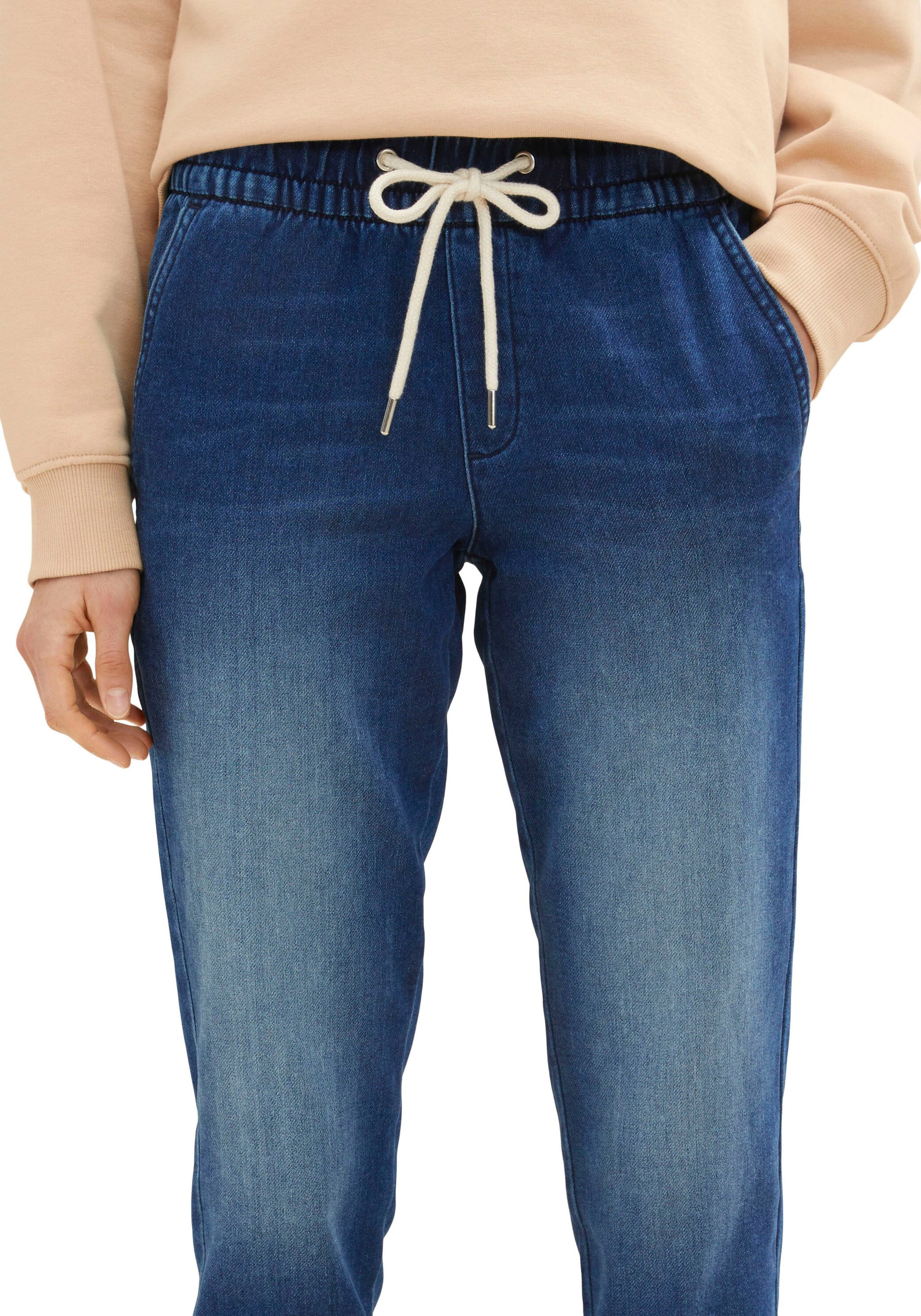 TOM TAILOR kaufen Bund elastischem mit Loose-fit-Jeans, online