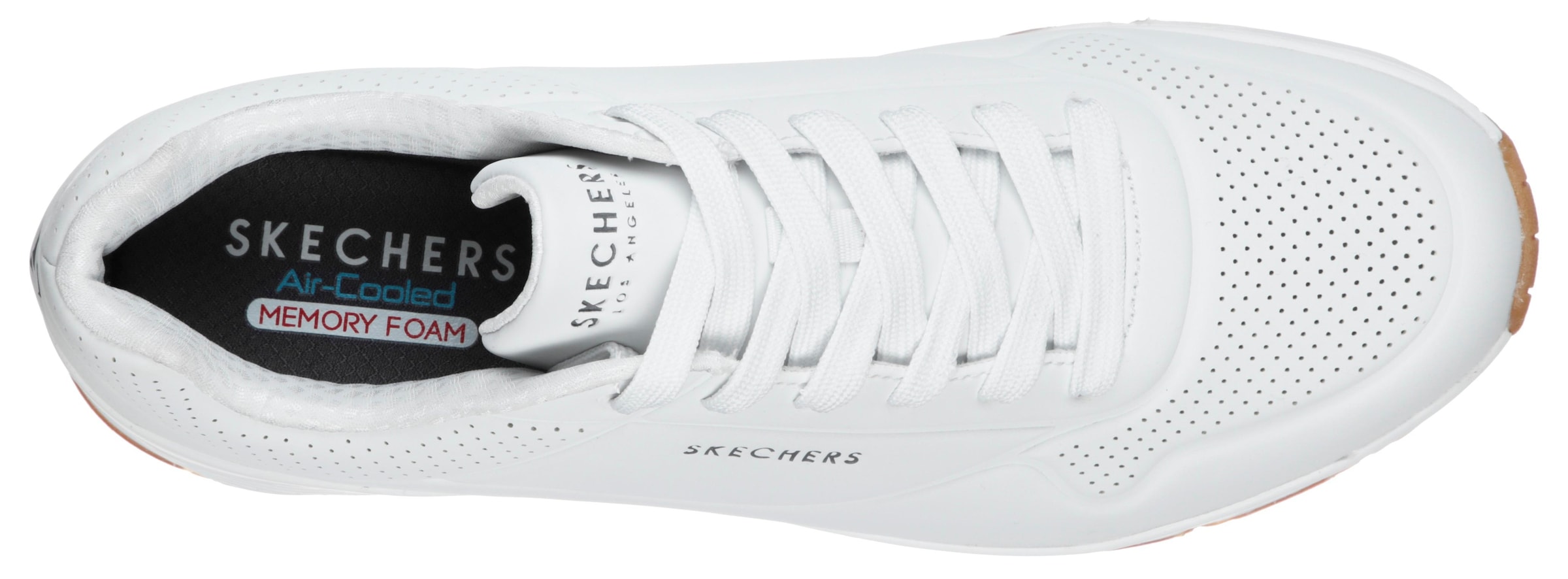 Skechers Sneaker »Uno«, mit Air-Cooled Memory Foam, Freizeitschuh, Halbschuh, Schnürschuh