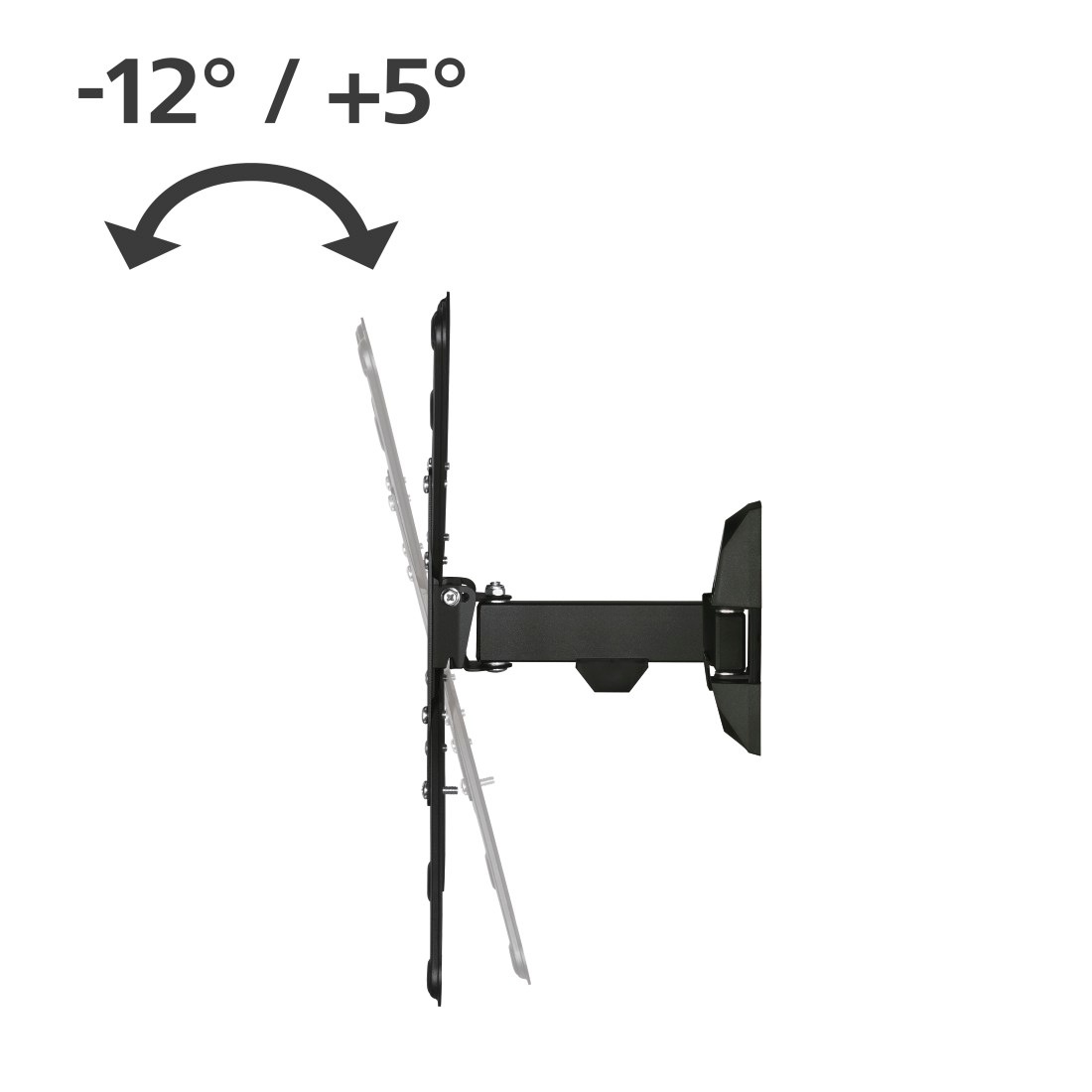 Hama TV-Wandhalterung »Wandhalterung (neigbar, schwenkbar, 32"- 65", VESA 400x400)«, bis 165 cm Zoll, bis 20 kg