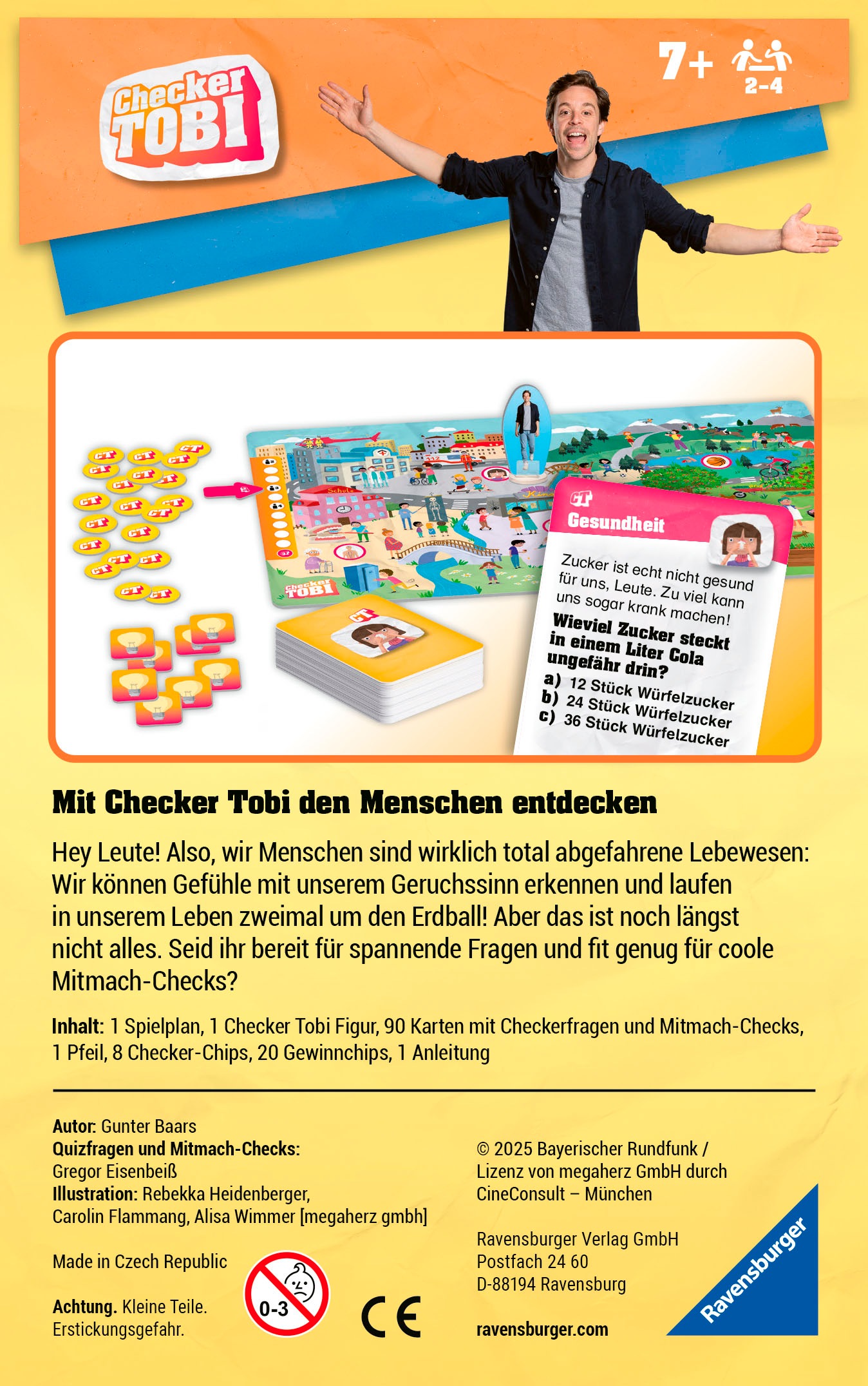 Ravensburger Spiel »Checker Tobi: Rund um uns Menschen« Made in Europe