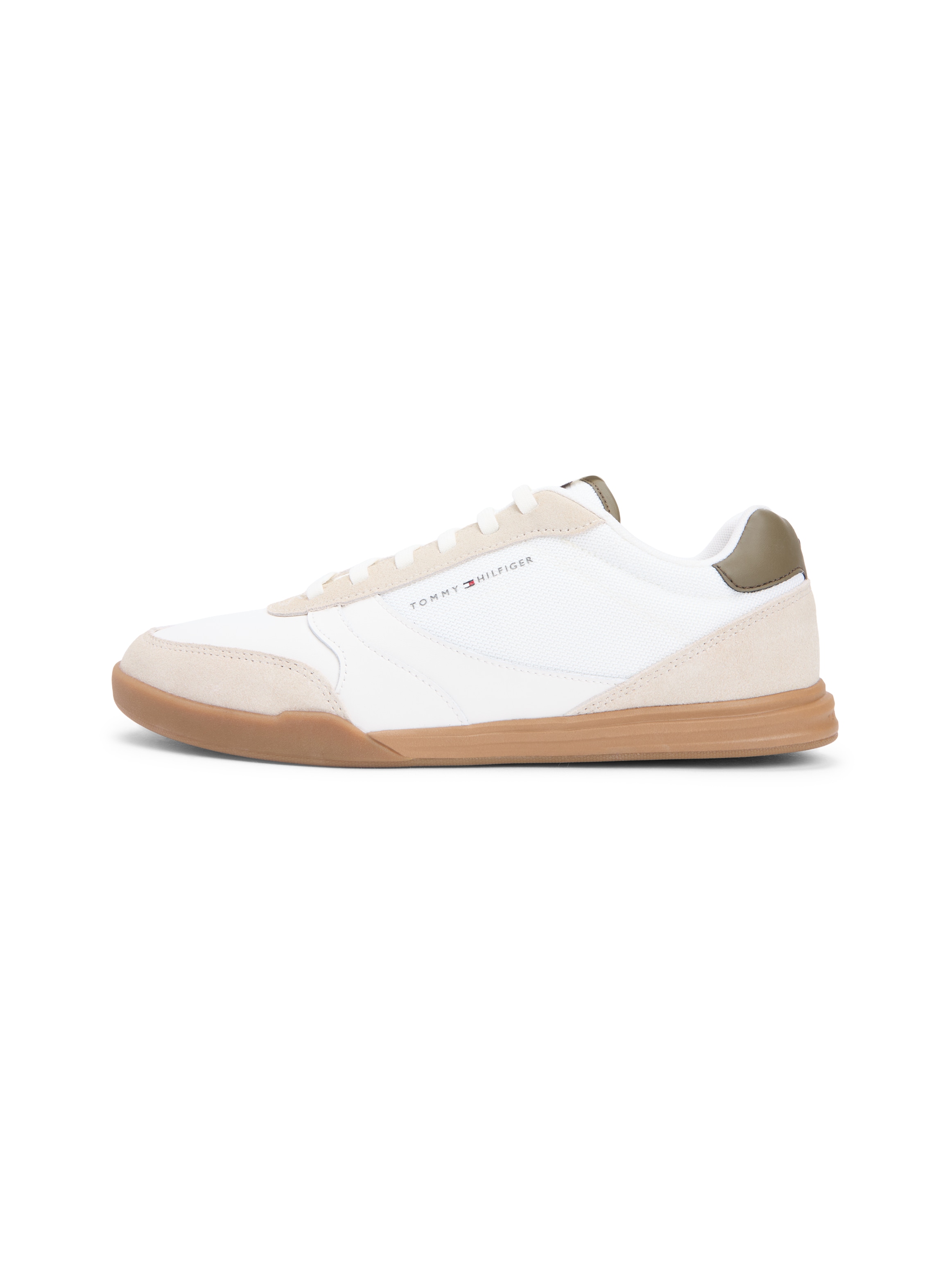 Tommy Hilfiger Slip-On Sneaker »LOPRO LTH MIX RWB«  Freizeitschuh, Halbschuh, Schlüpfschuh mit Kontrastbesatz an der Ferse