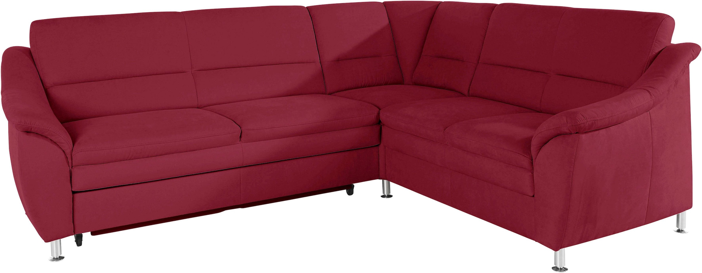 Places of Style Ecksofa »Cardoso L-Form«, Federkern, wahlweise mit Bett, Sc günstig online kaufen